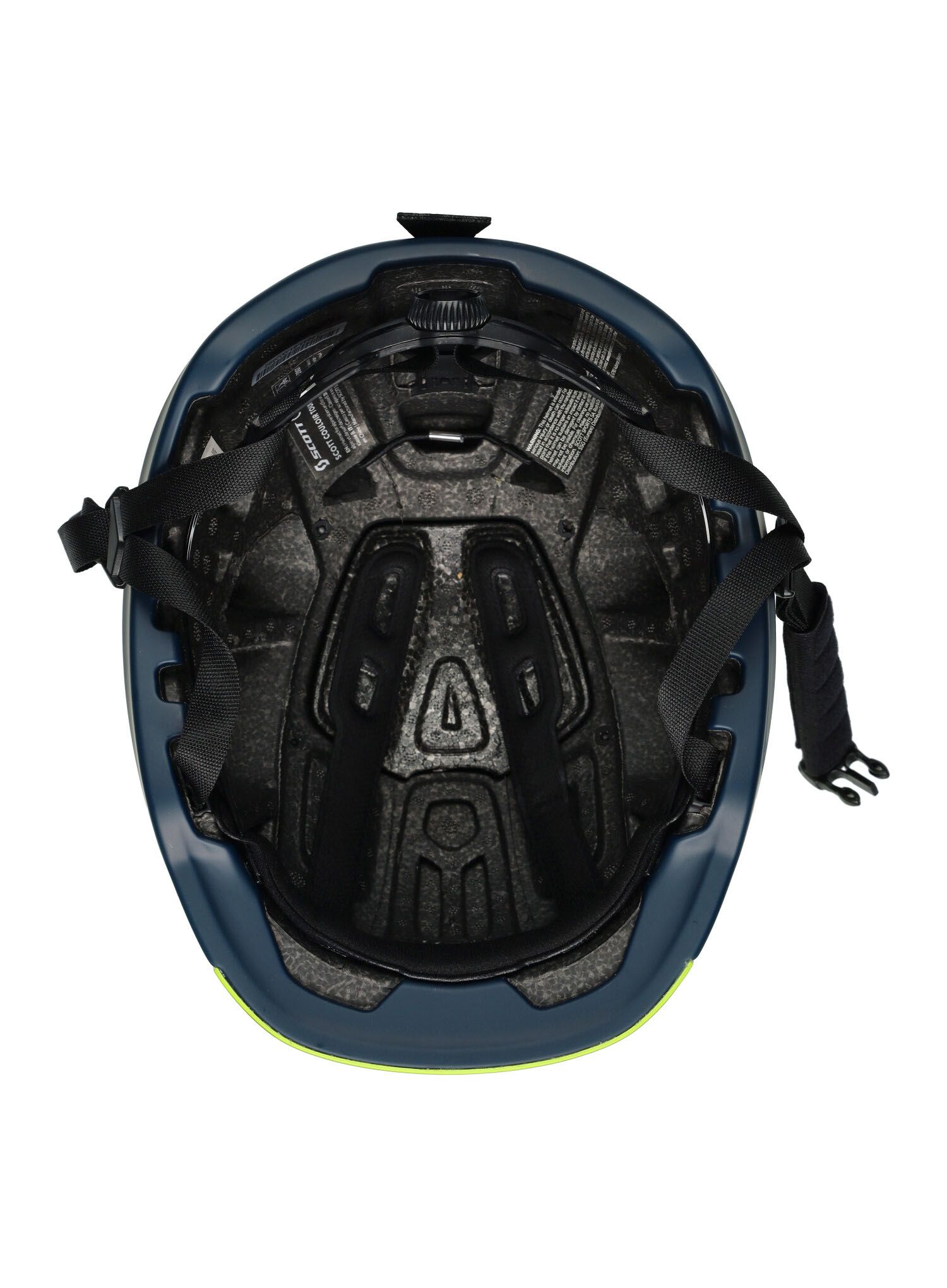 Helma na skialpinismus SCOTT Helmet Couloir Tour - radium yellow/blue