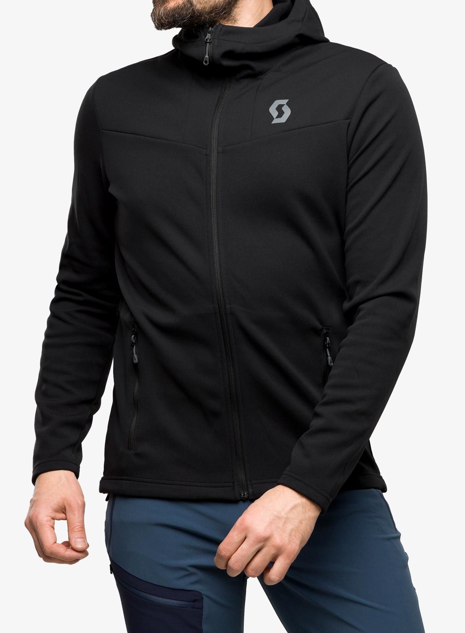 Outdoorova mikina SCOTT Hoody Defined Mid - black