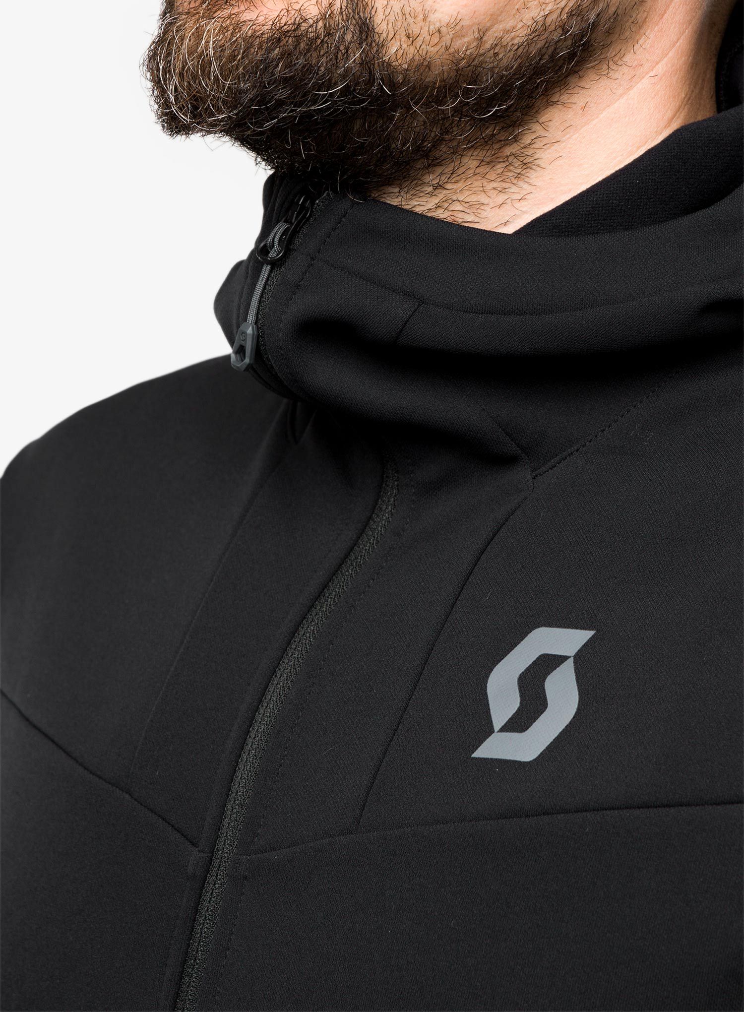 Outdoorova mikina SCOTT Hoody Defined Mid - black