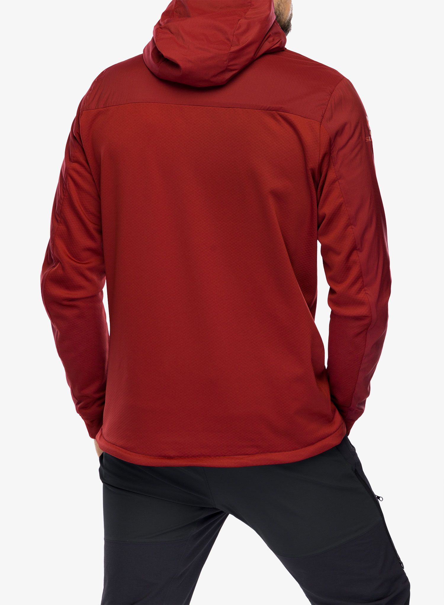 Bunda na skialpinismus SCOTT Hoody Explorair Alpha - wood red