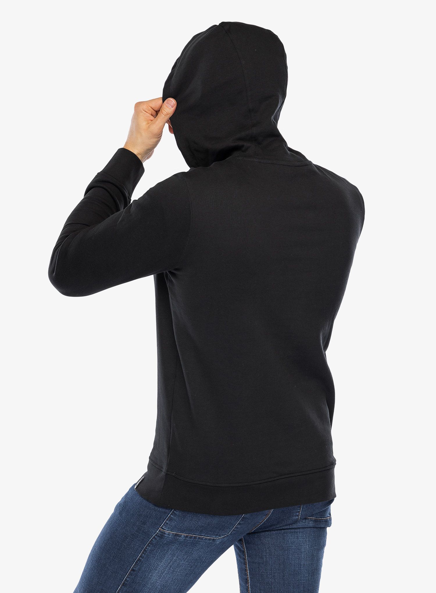 Mikina s kapucí SCOTT Hoody Icon LS - black