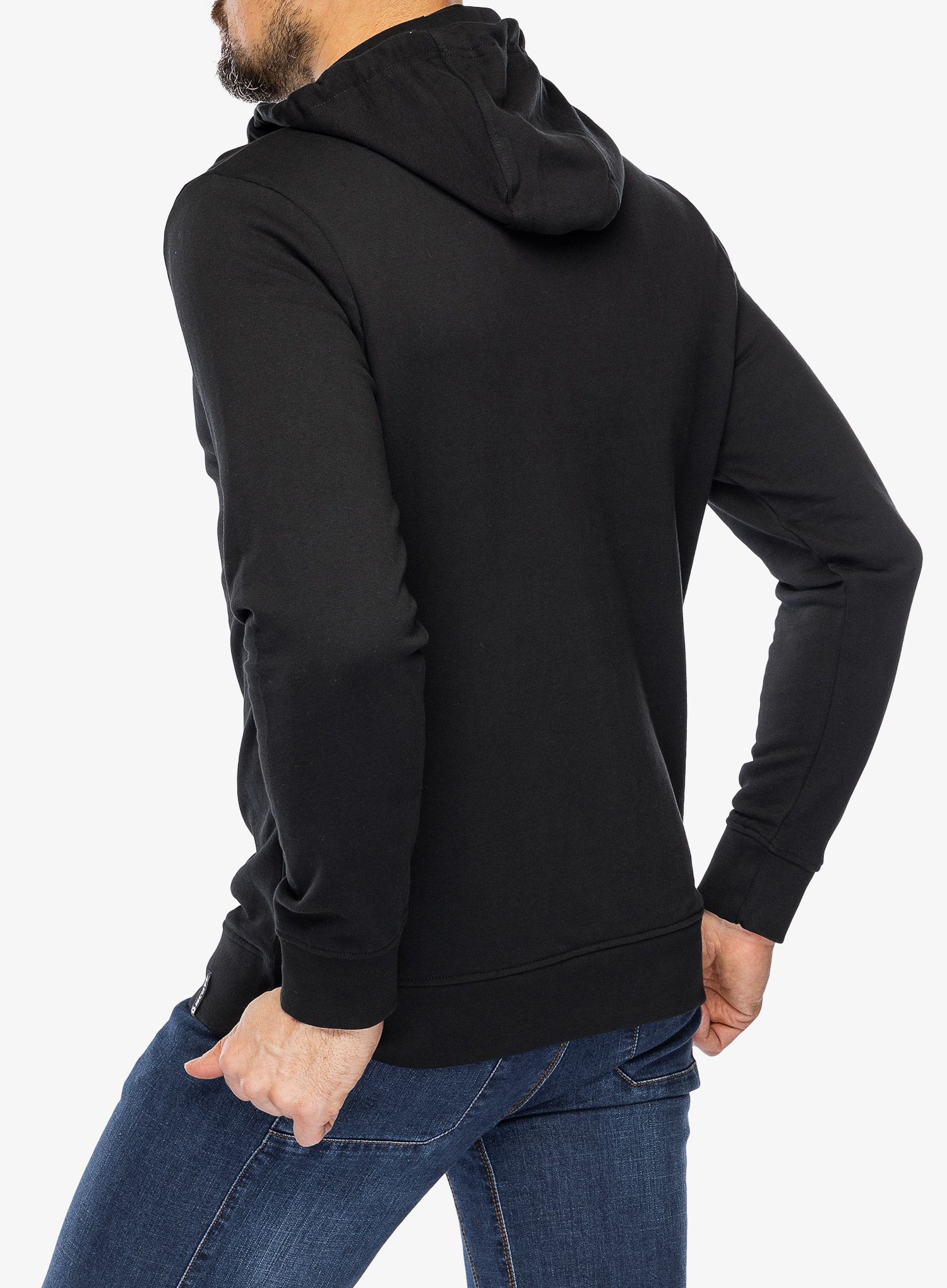 Mikina s kapucí SCOTT Hoody Icon LS - black