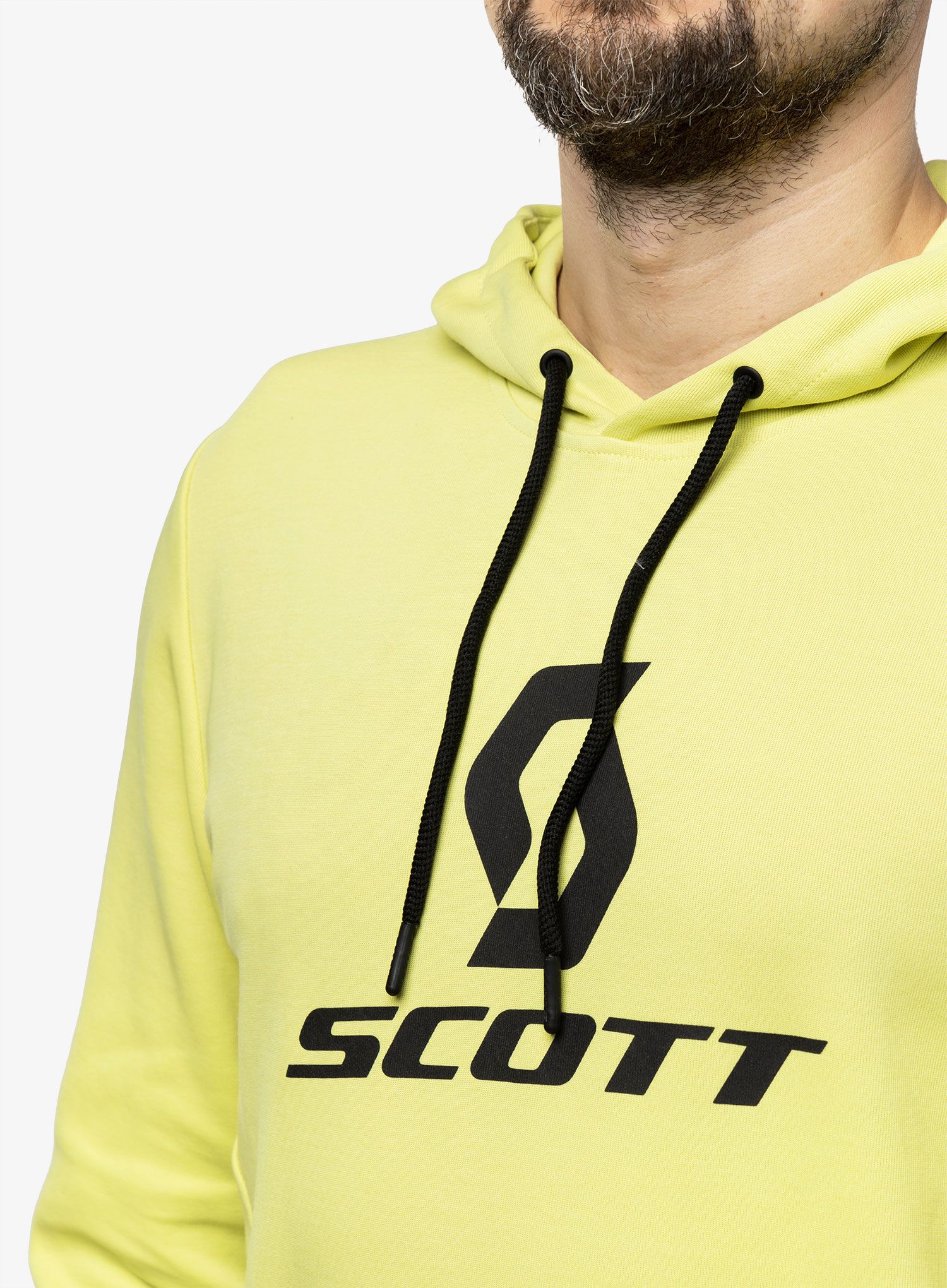 Mikina s kapucí SCOTT Hoody Tech - bitter yellow
