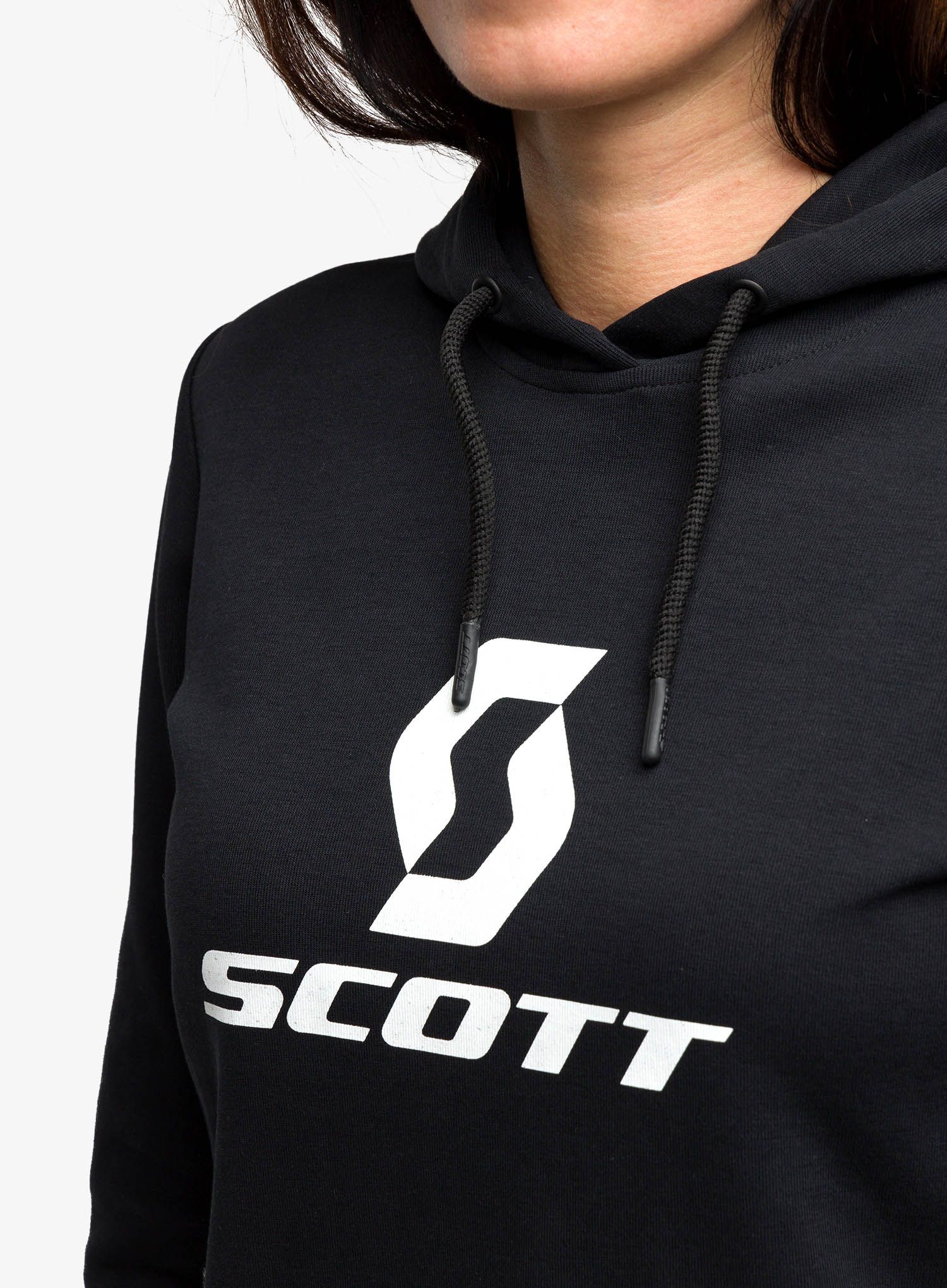 Dámská mikina s kapucí SCOTT Hoody Tech - blck