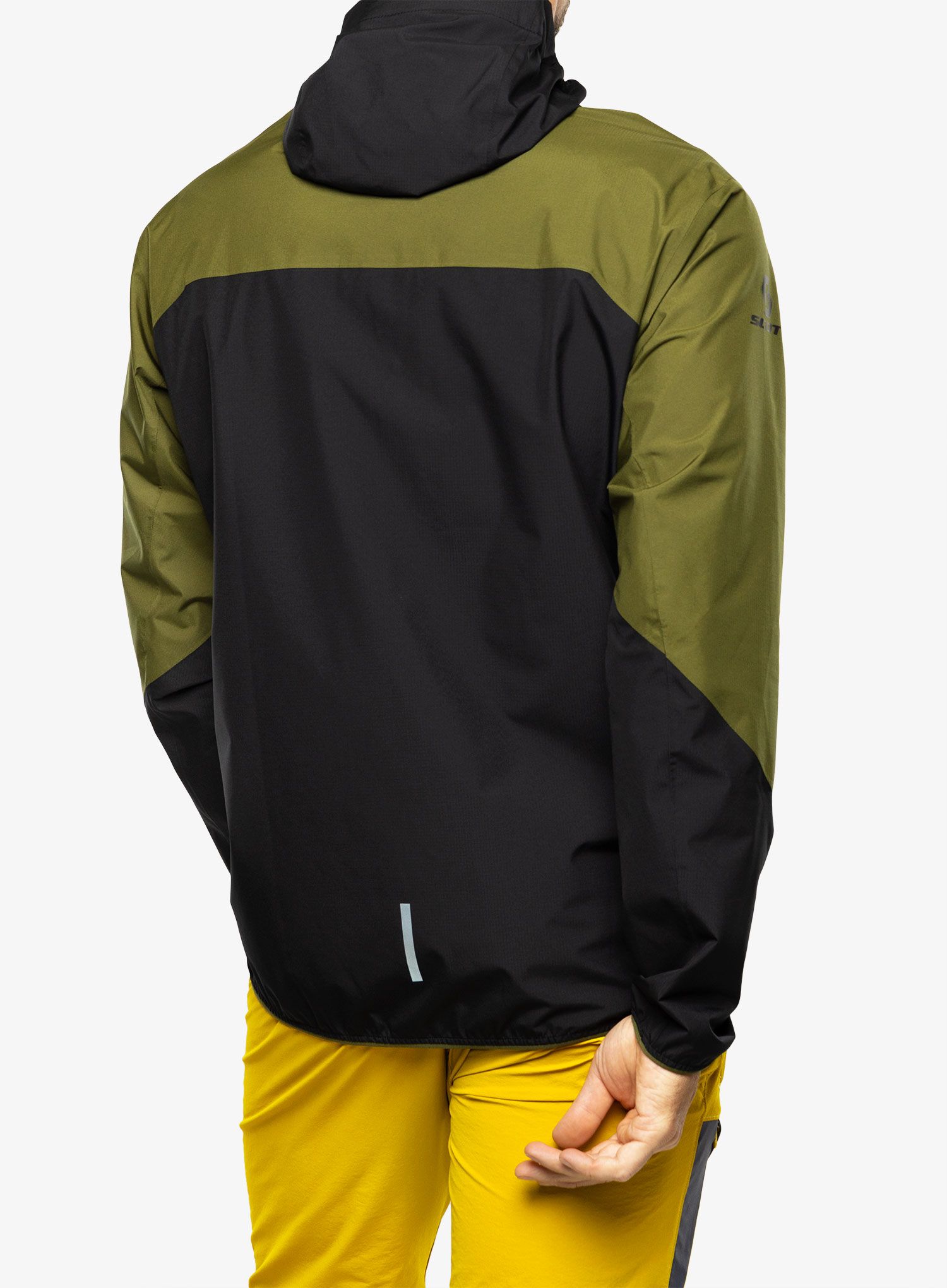 Bunda do deště SCOTT Jacket Explorair Light 2.5L - black/fir green