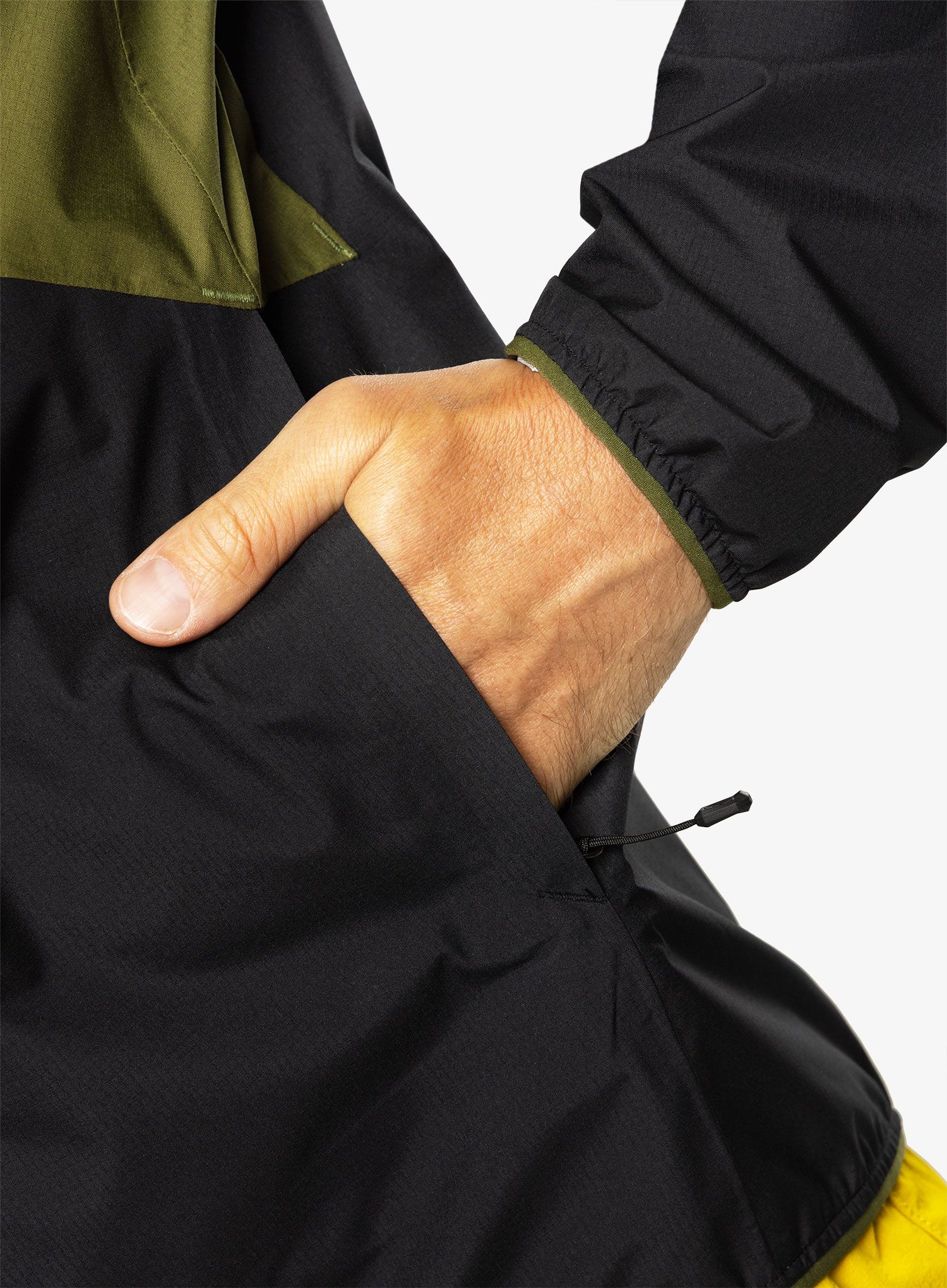 Bunda do deště SCOTT Jacket Explorair Light 2.5L - black/fir green