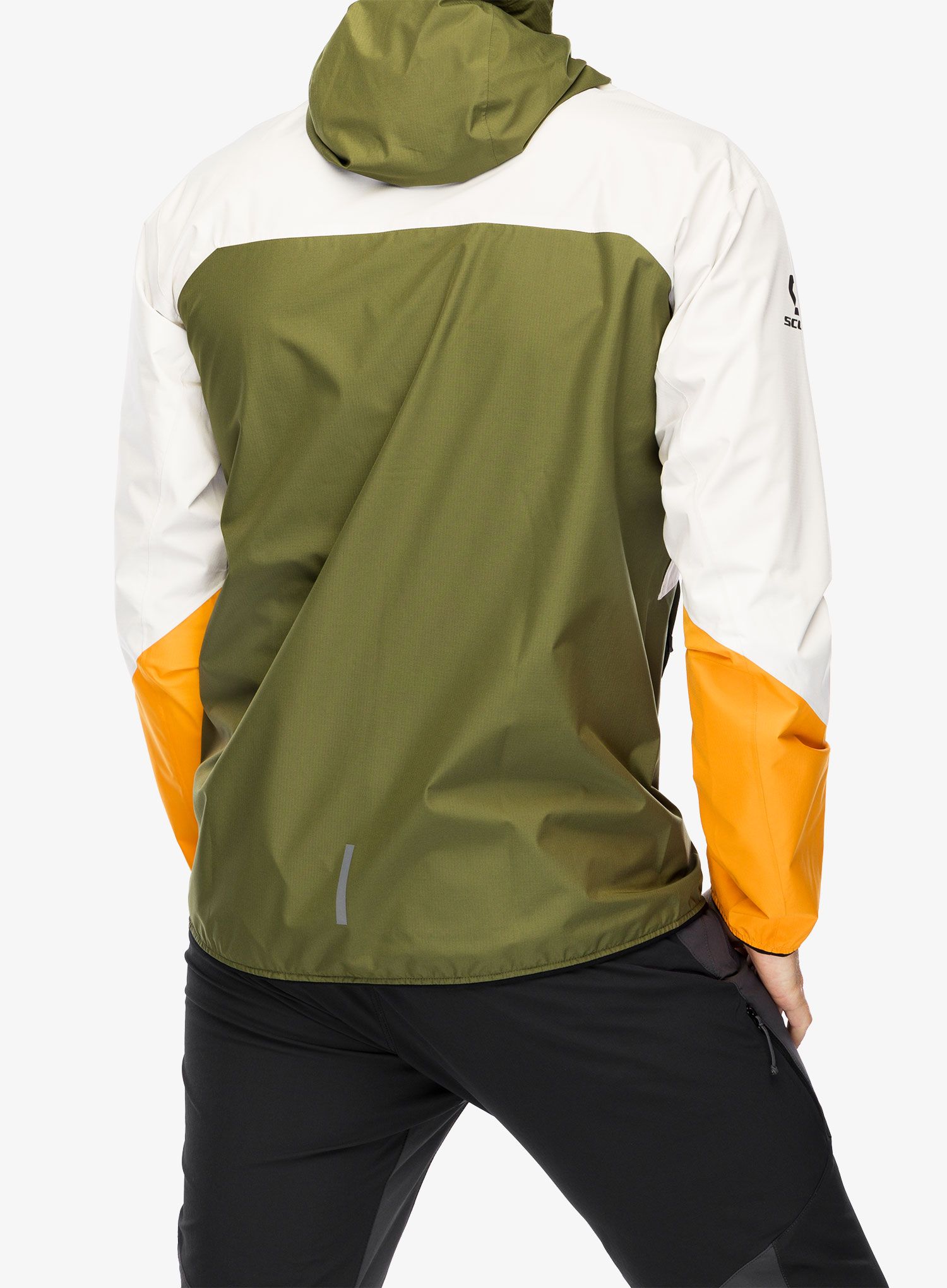 Bunda do deště SCOTT Jacket Explorair Light 2.5L - green/dust white