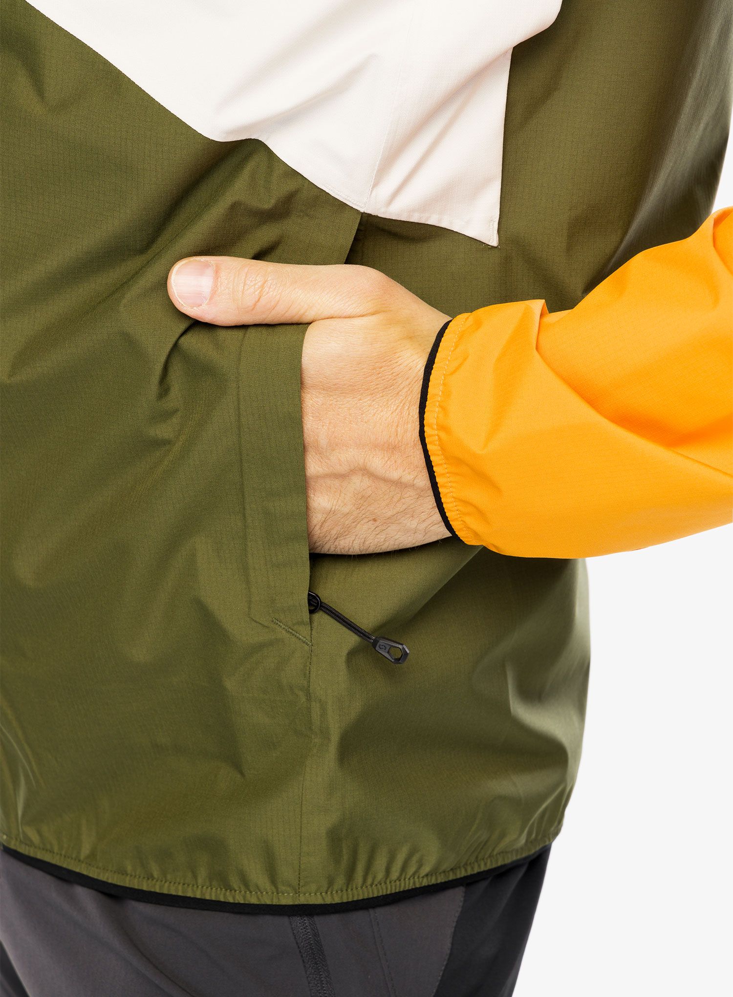 Bunda do deště SCOTT Jacket Explorair Light 2.5L - green/dust white