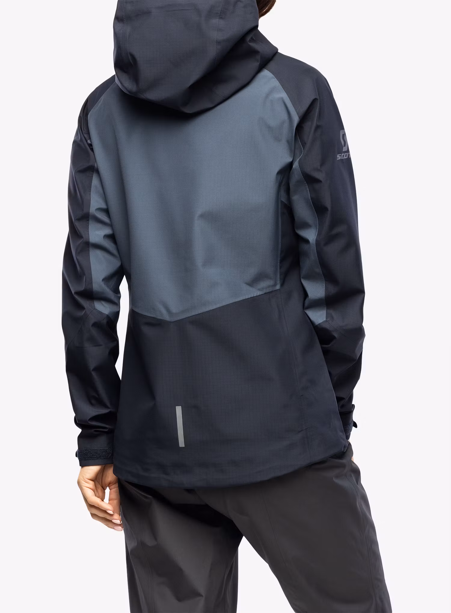 Dámská bunda na hory SCOTT Jacket Explorair Light Dryo 3L - dark blue/metal blue