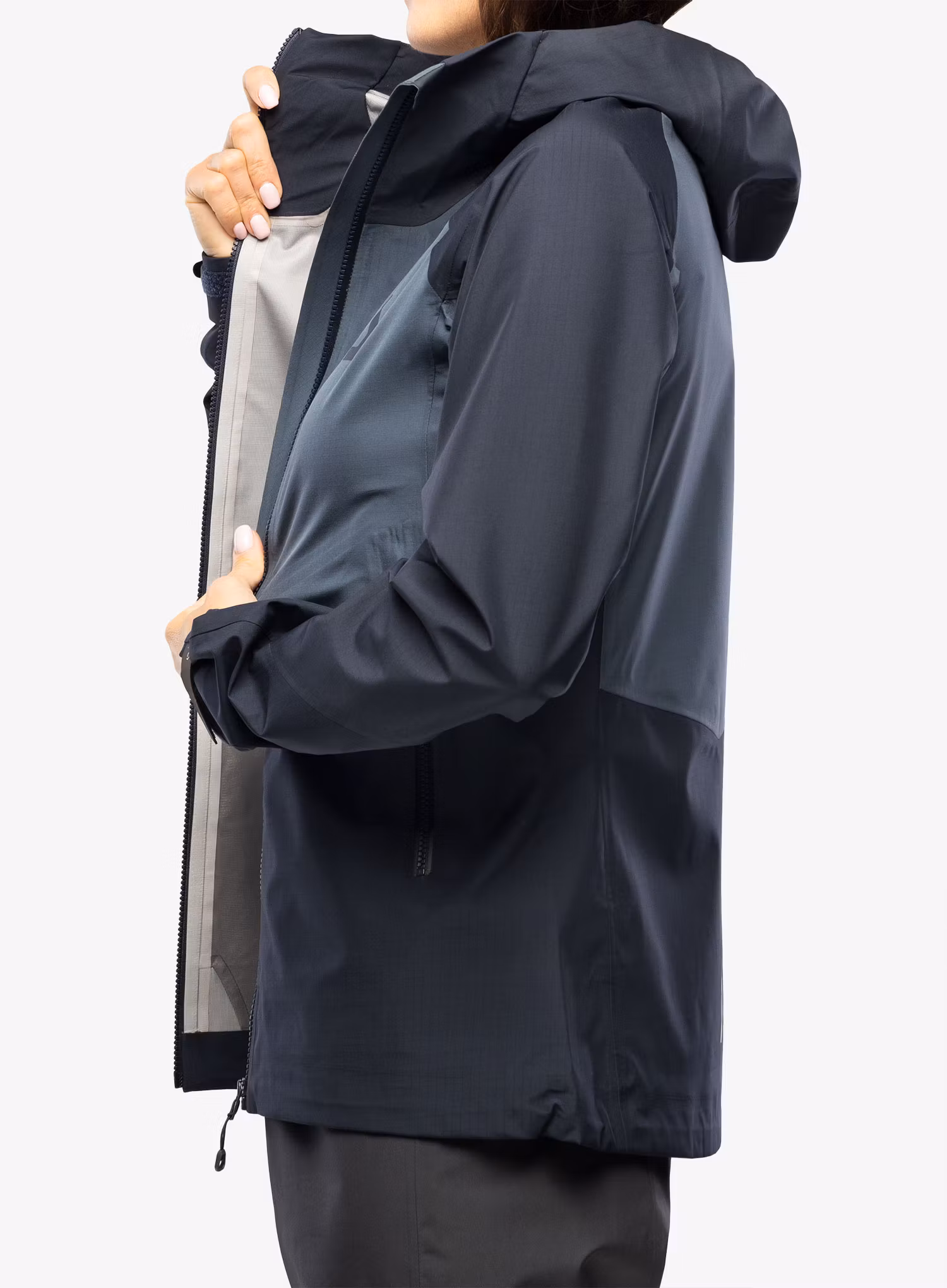 Dámská bunda na hory SCOTT Jacket Explorair Light Dryo 3L - dark blue/metal blue
