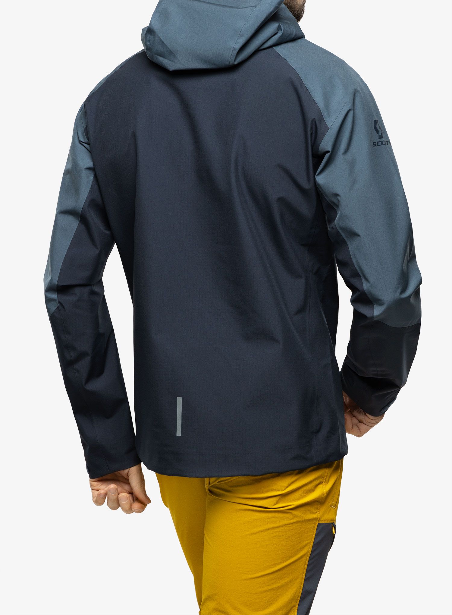 Bunda do deště SCOTT Jacket Explorair Light Dryo 3L - metal/blue