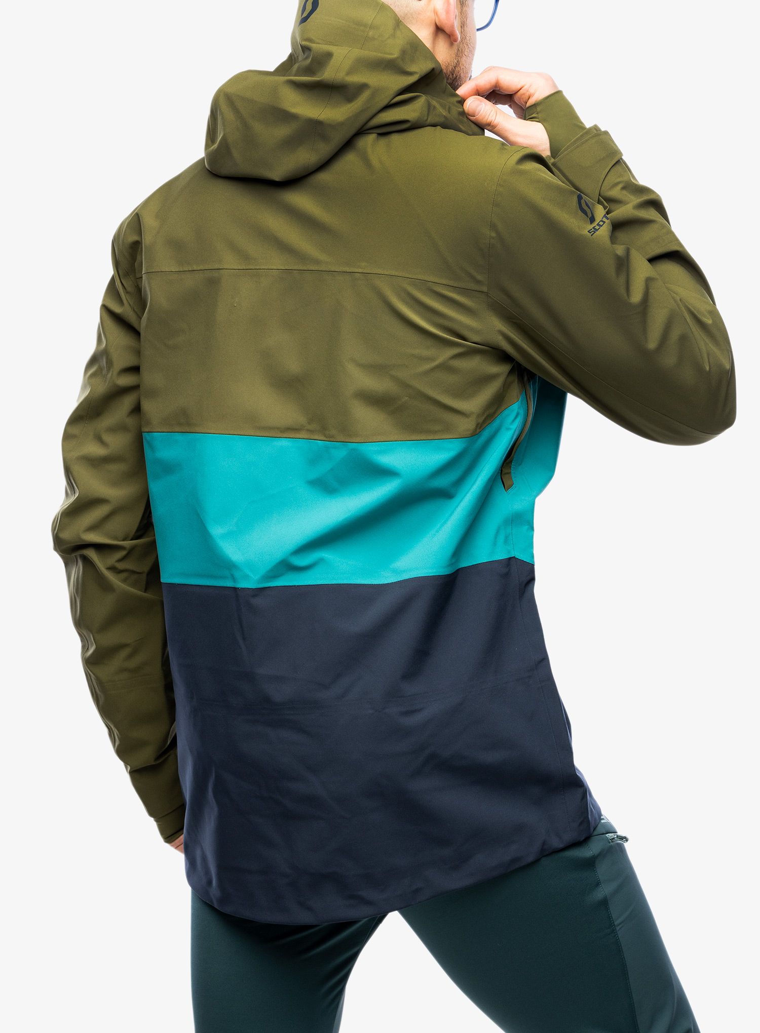 Bunda SCOTT Jacket Vertic 3L - fir green/winter green