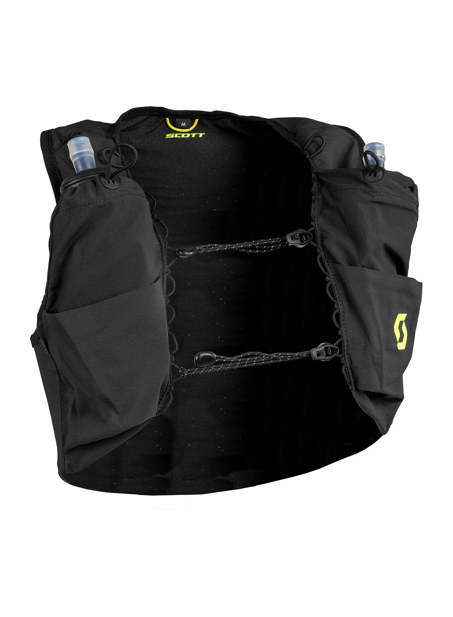 Běžecká vesta SCOTT Pack Trail RC TR 4  - black/yellow