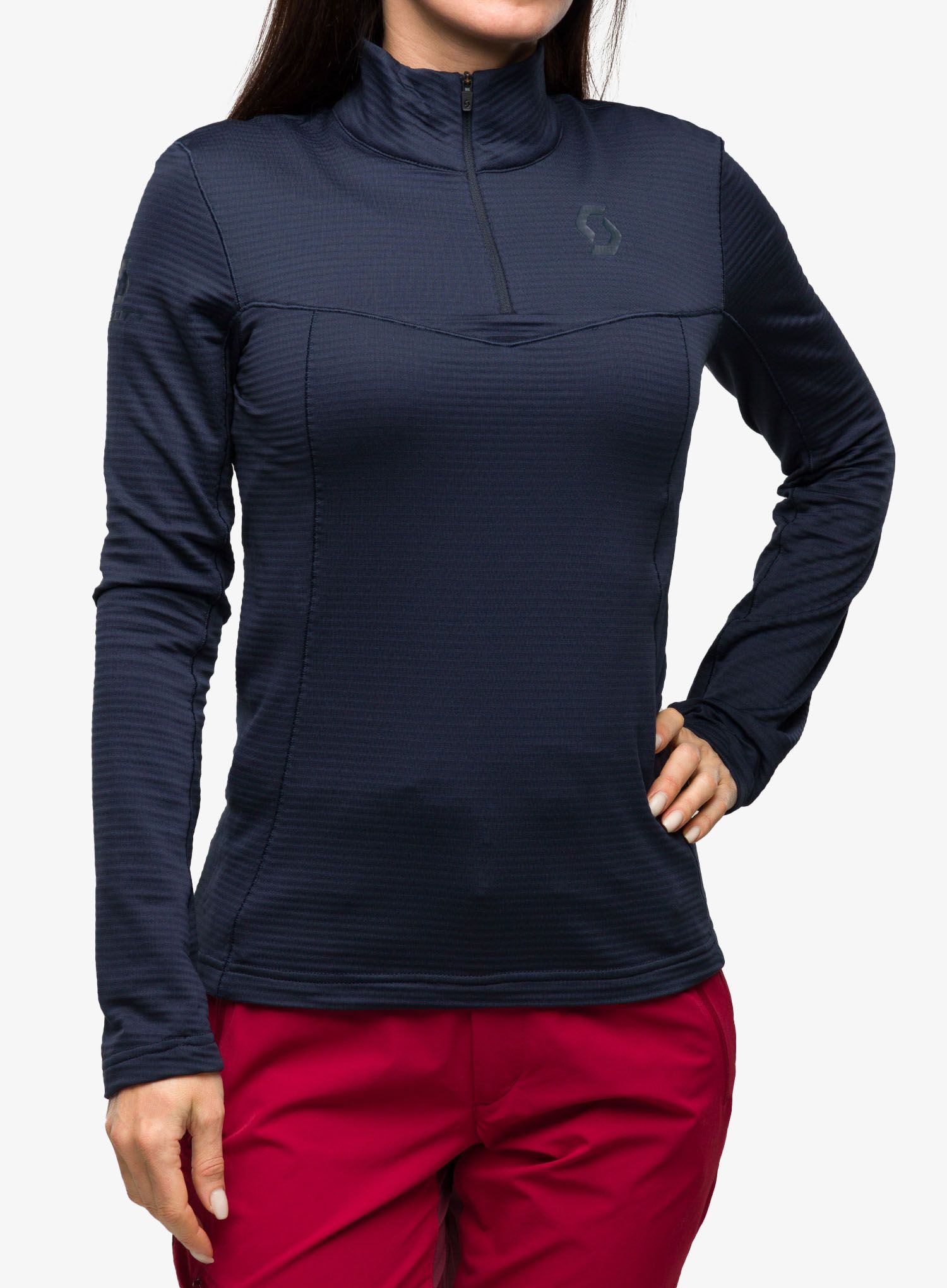 Dámská mikina SCOTT Pullover Defined Light - dark blue