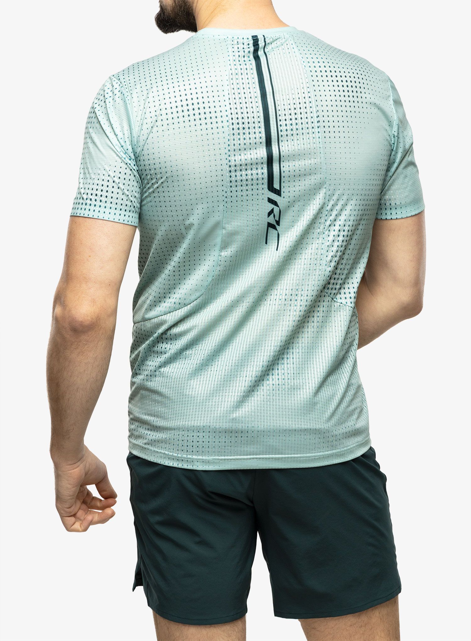 Běžecké tričko SCOTT RC Run S/S - mineral green/aruba green