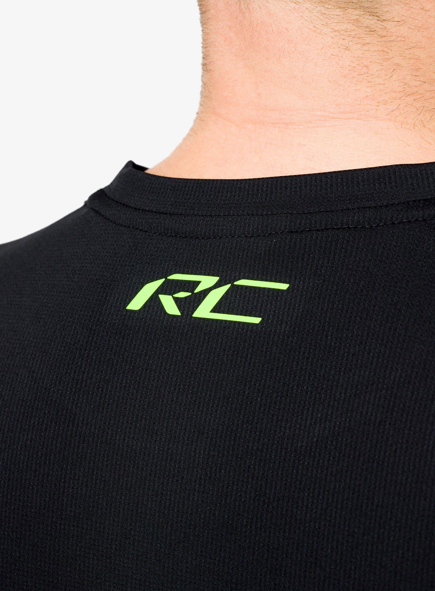 Běžecké triko SCOTT RC Run Team S/S - black/yellow