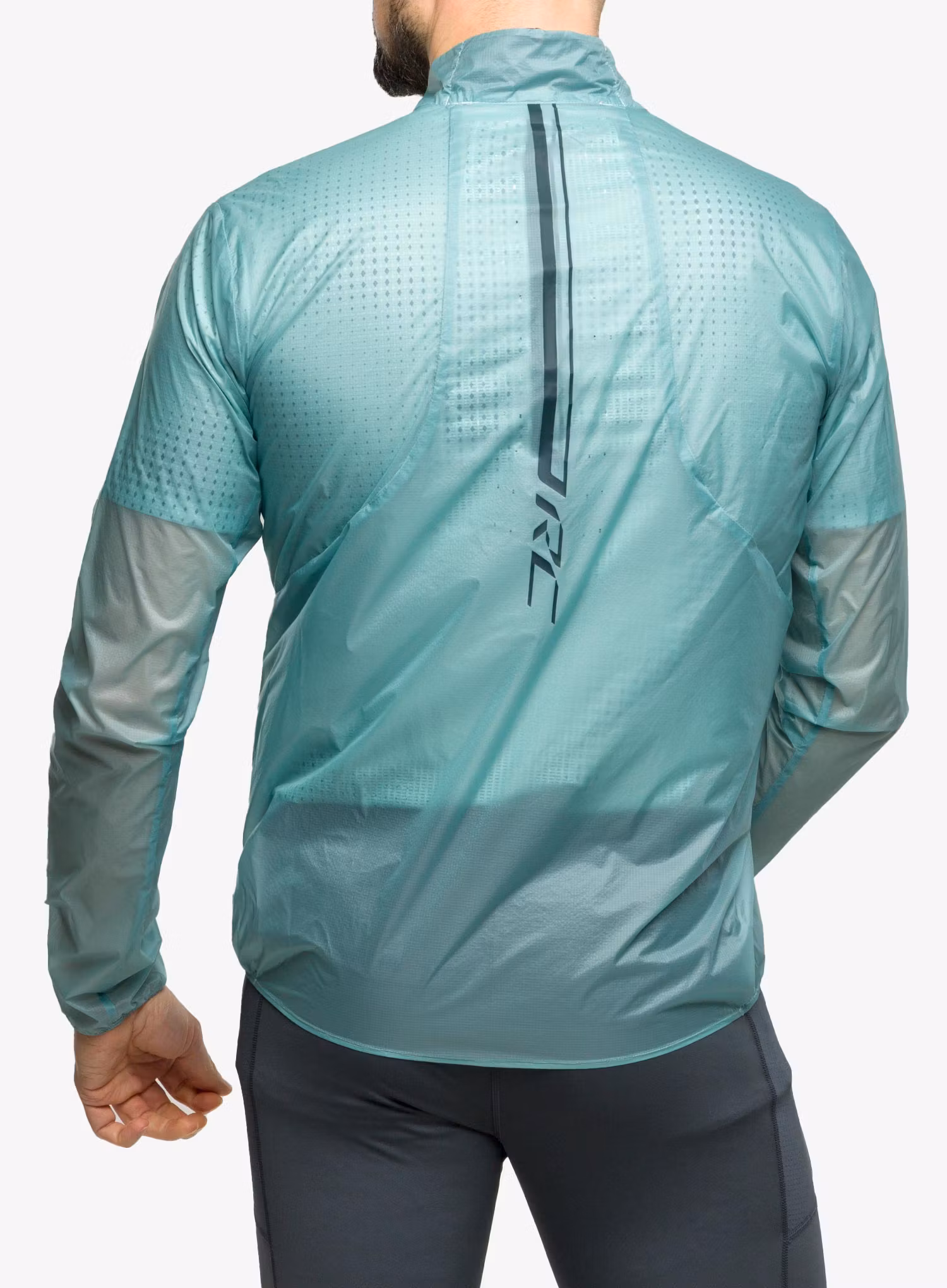 Bunda na běhání SCOTT RC Run WB - mineral green/aruba green