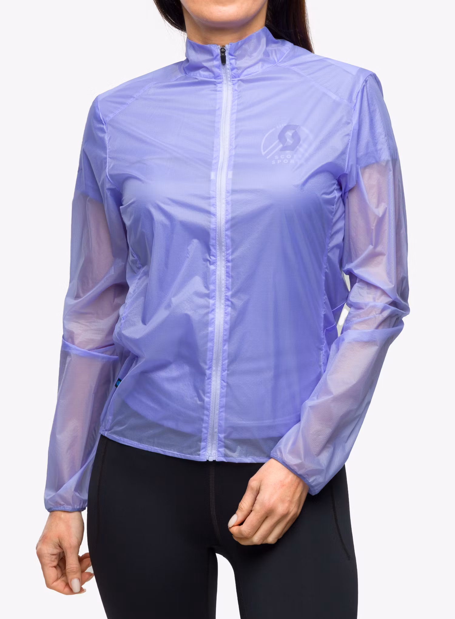Bunda na běhání dámská SCOTT RC Run WB - moon blue/dream blue