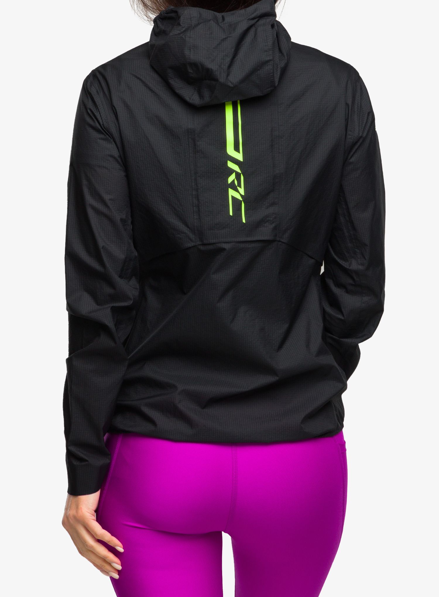 Bunda na běhání dámská SCOTT RC Run Waterproof - black/yell