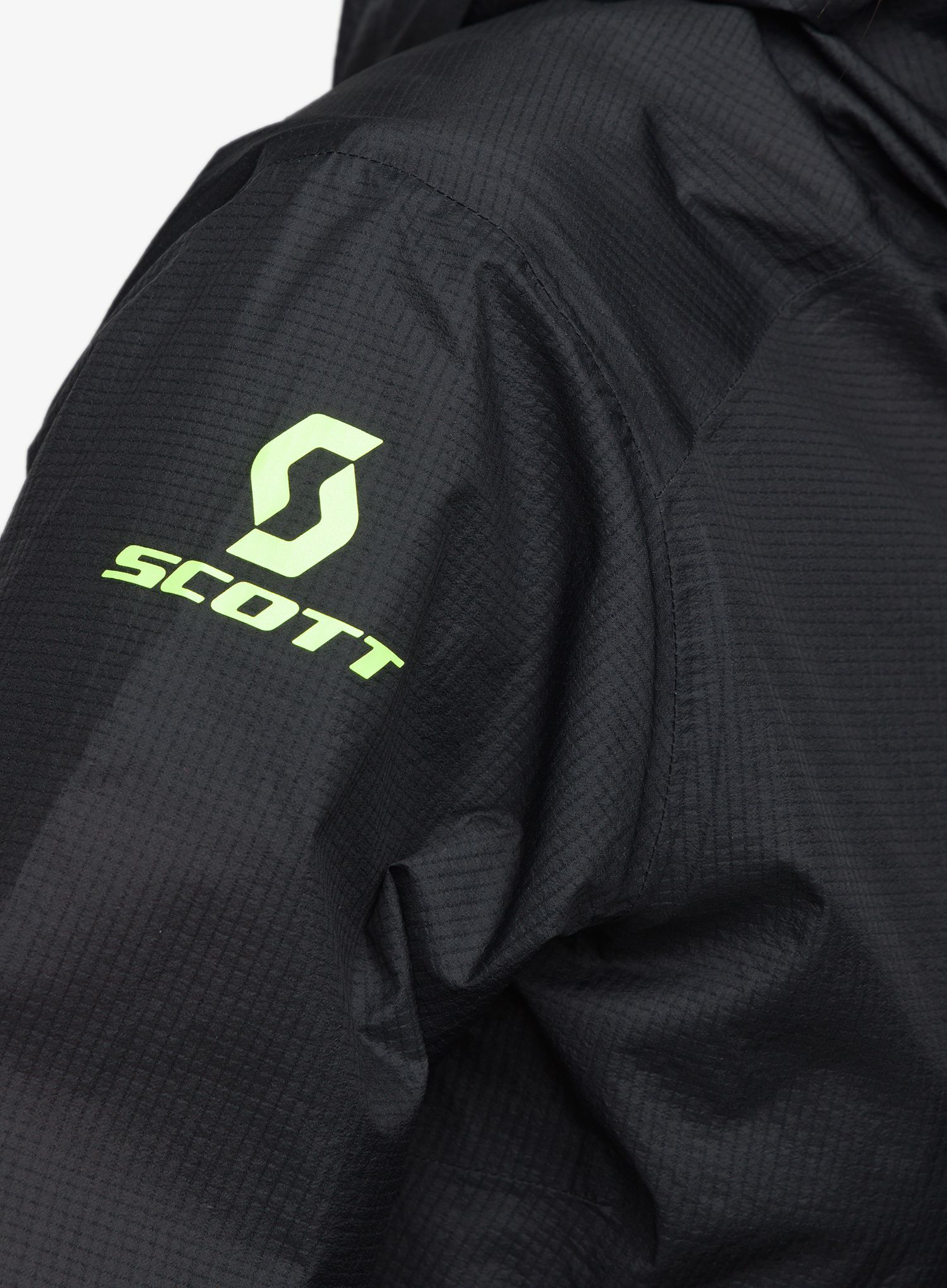 Bunda na běhání dámská SCOTT RC Run Waterproof - black/yell