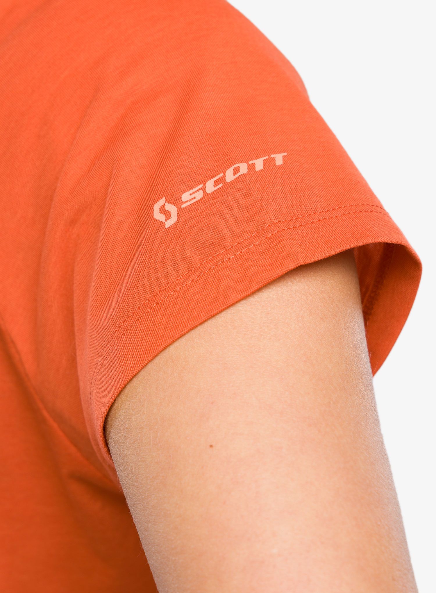 Dámské rychleschnoucí triko SCOTT Shirt Defined DRI S/S - braze orange