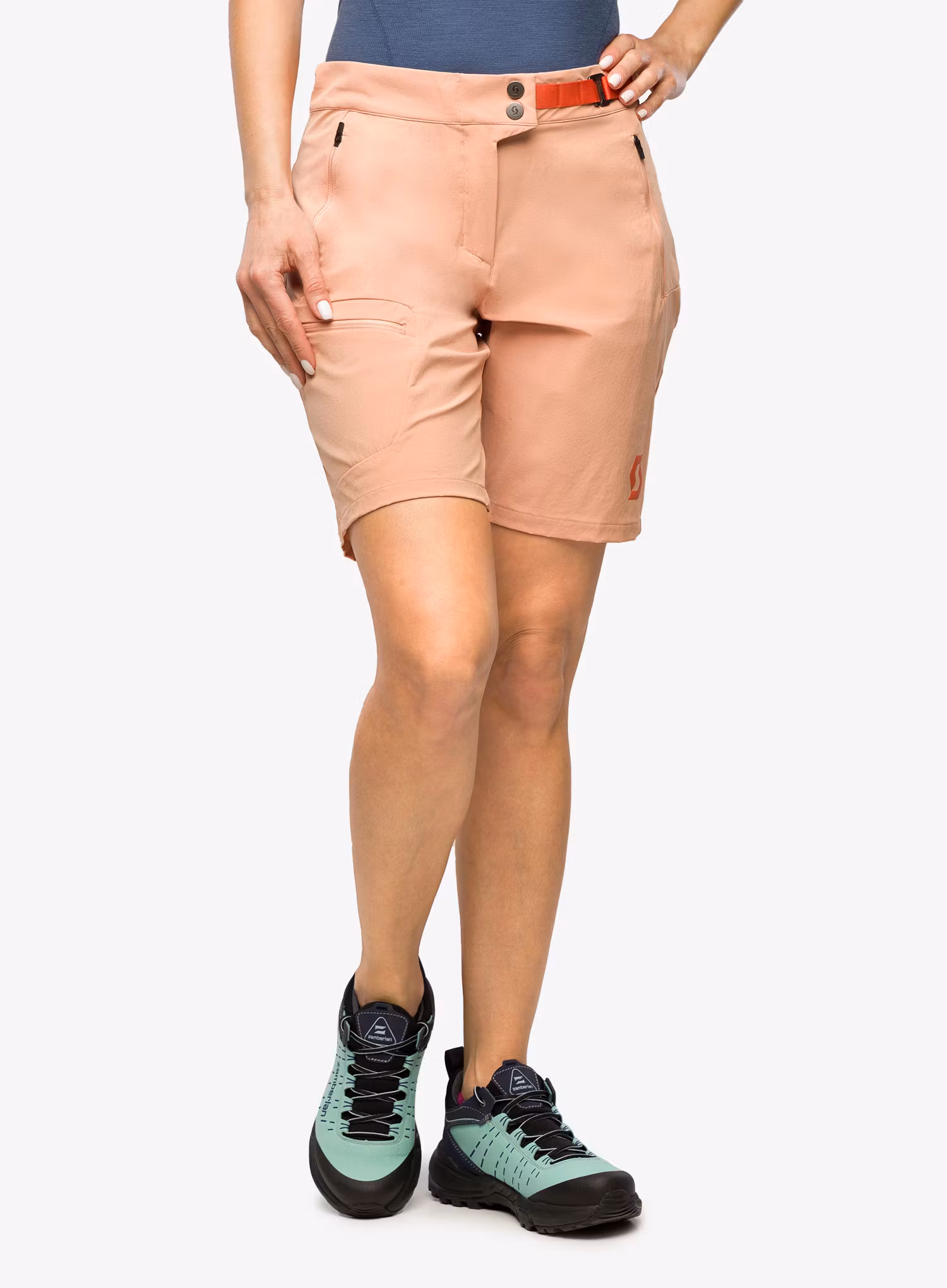 Turistické kraťasy dámské SCOTT Short Explorair Light - rose beige