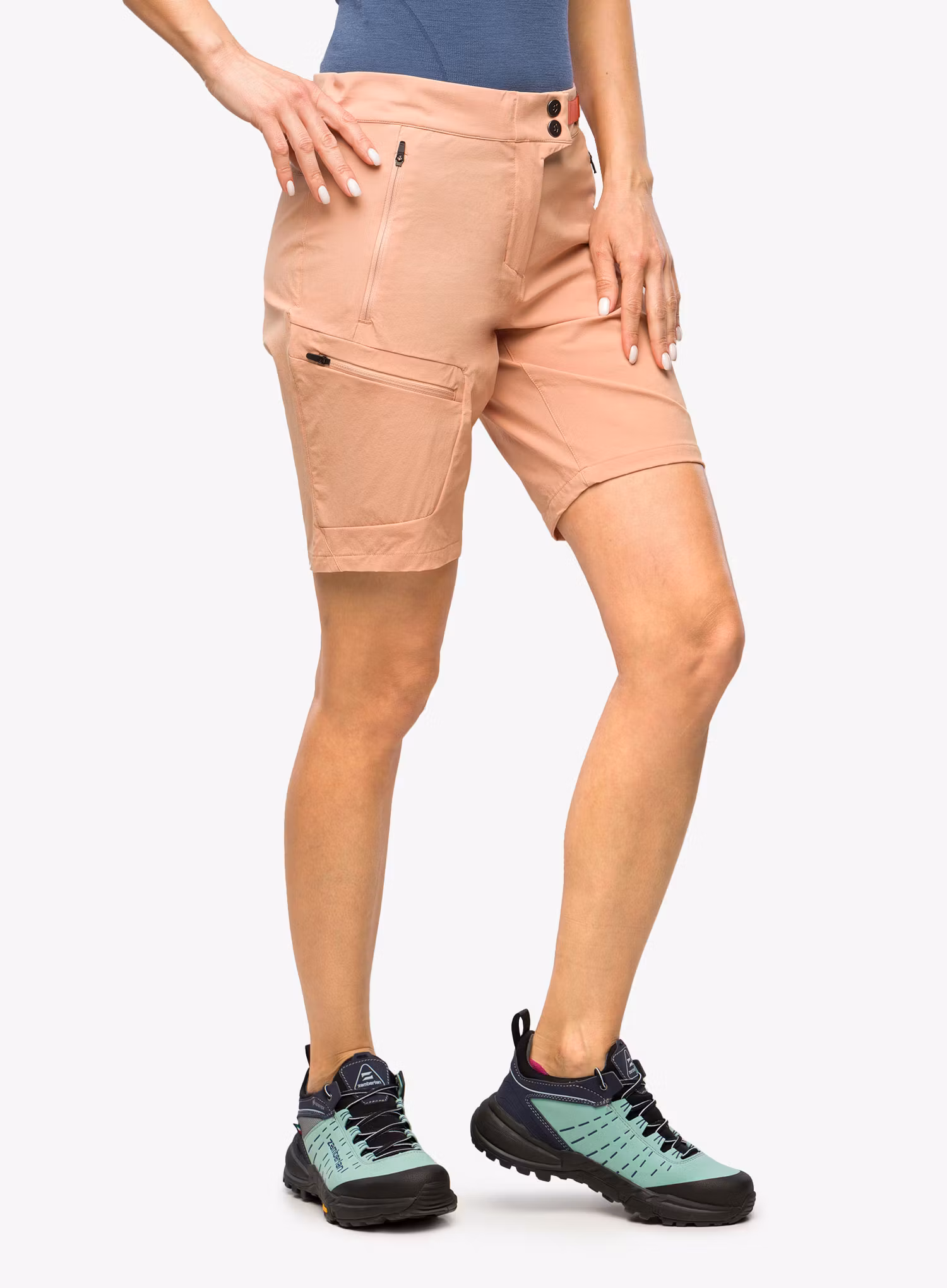 Turistické kraťasy dámské SCOTT Short Explorair Light - rose beige