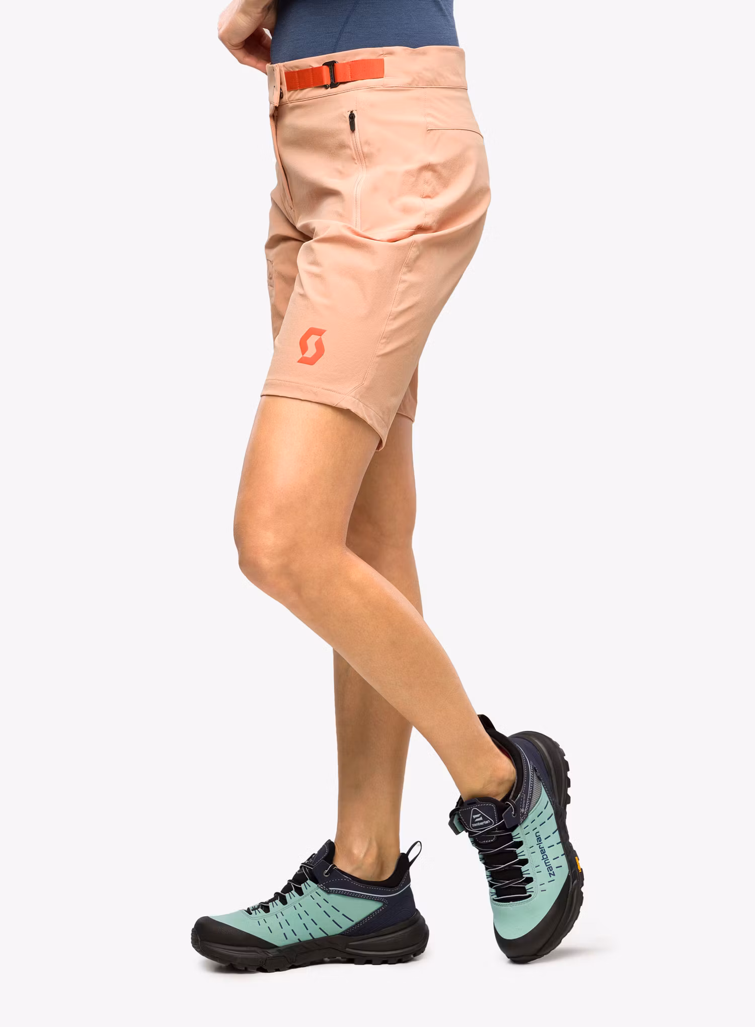 Turistické kraťasy dámské SCOTT Short Explorair Light - rose beige