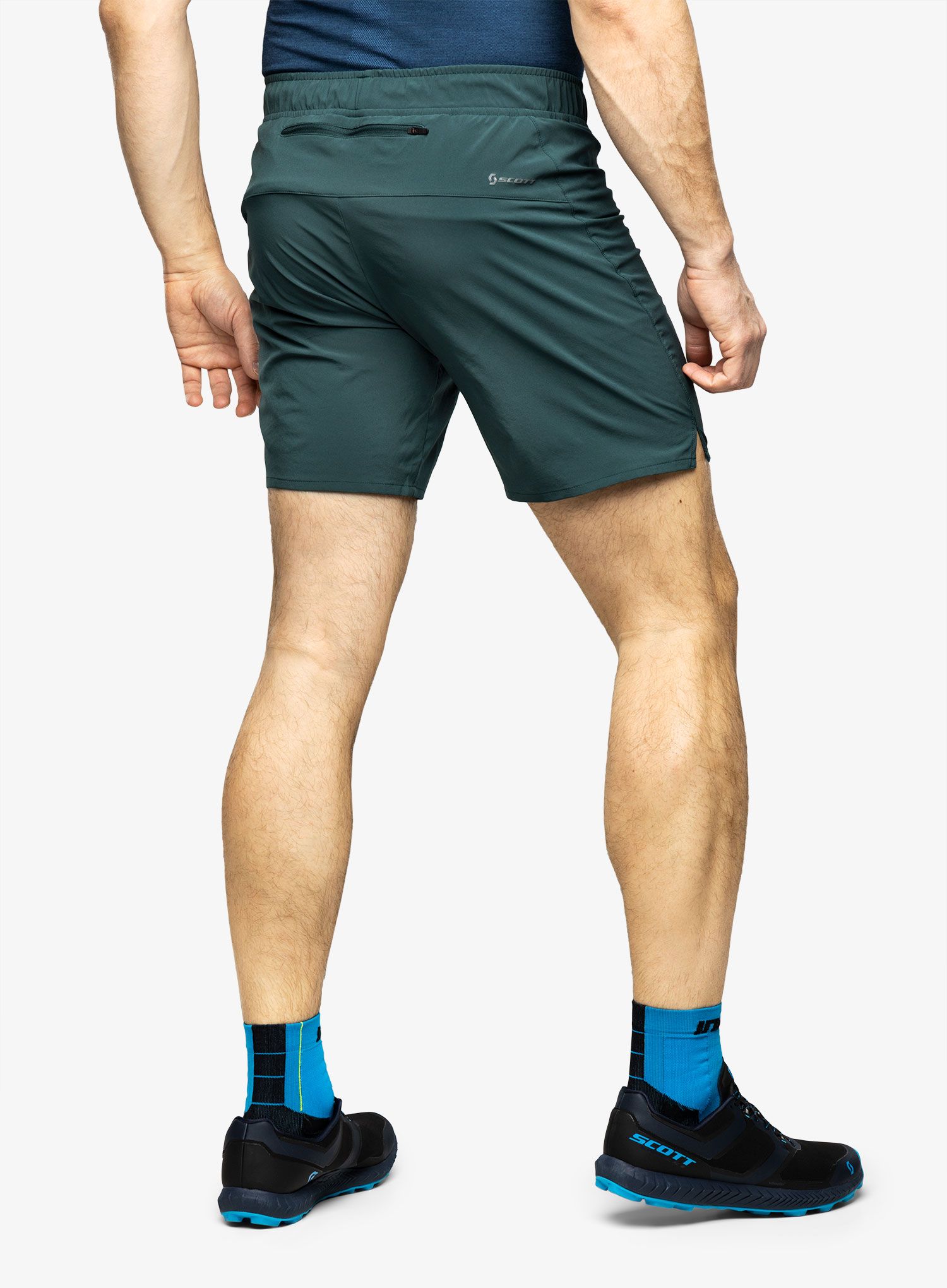 Běžecké kraťasy SCOTT Shorts Endurance LT - aruba green