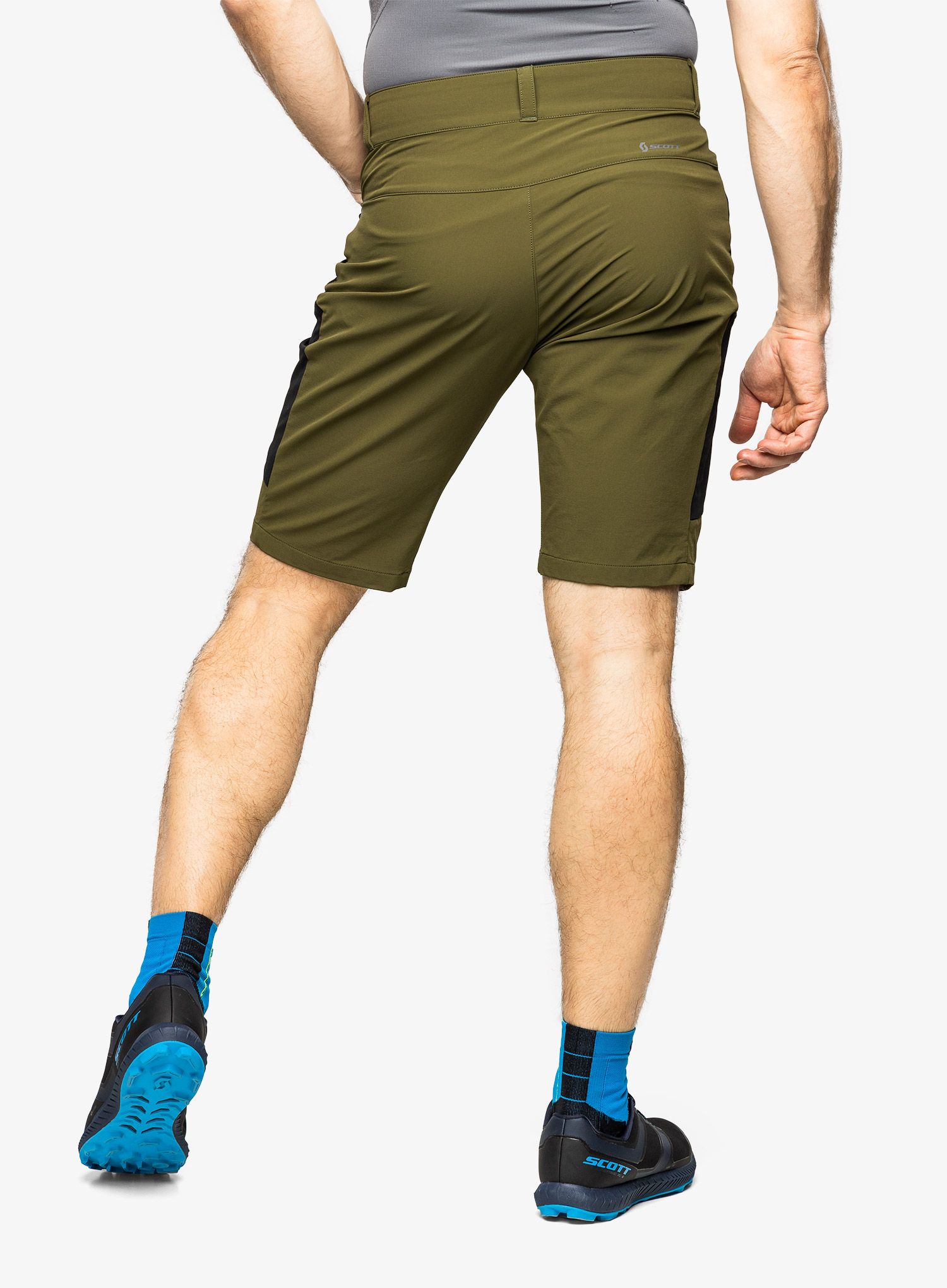 Outdoorové kraťasy SCOTT Shorts Explorair Tech - fir green/black