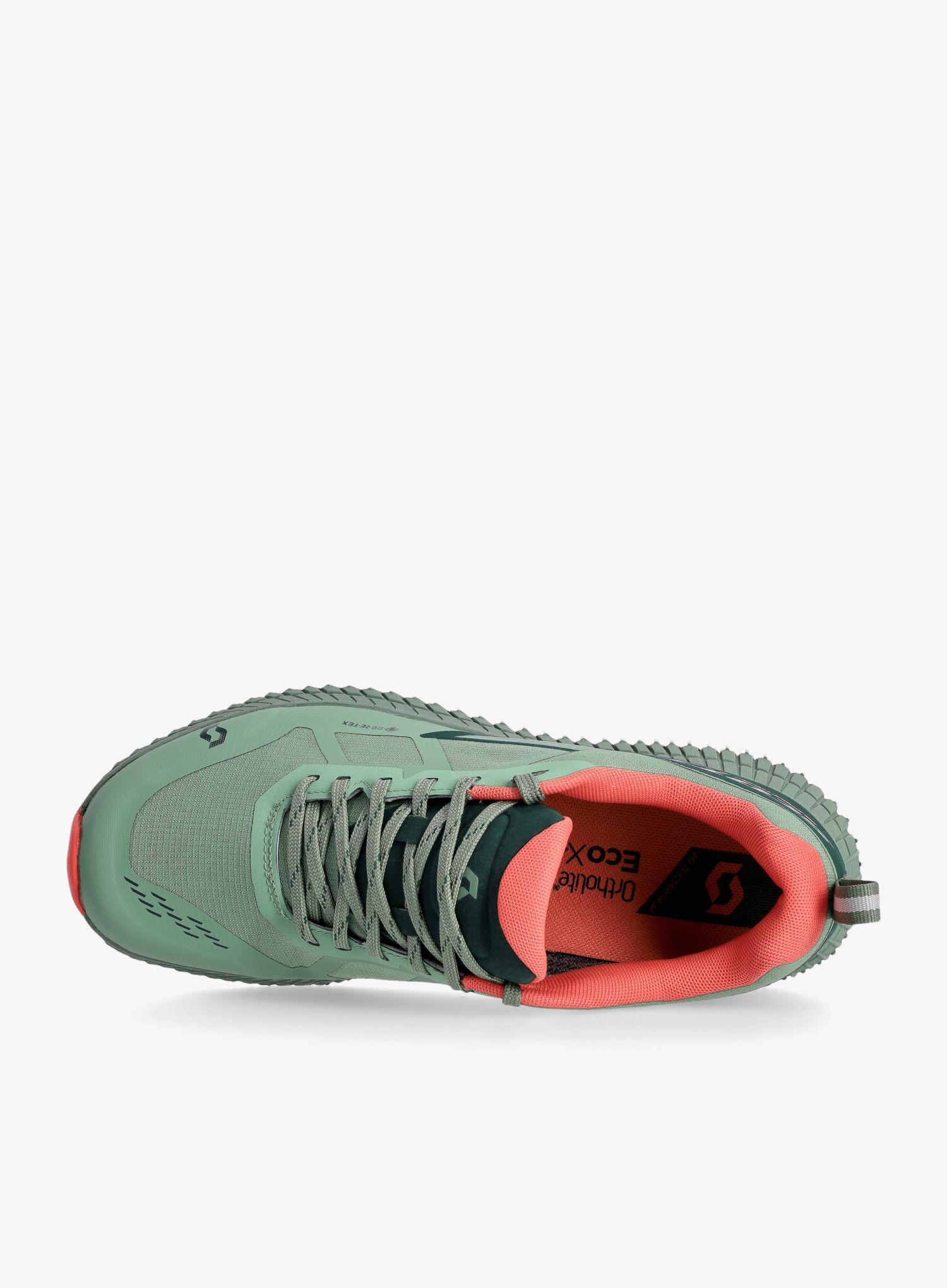 Dámské trailové boty SCOTT Supertrac 3 GTX - frost green/coral pink