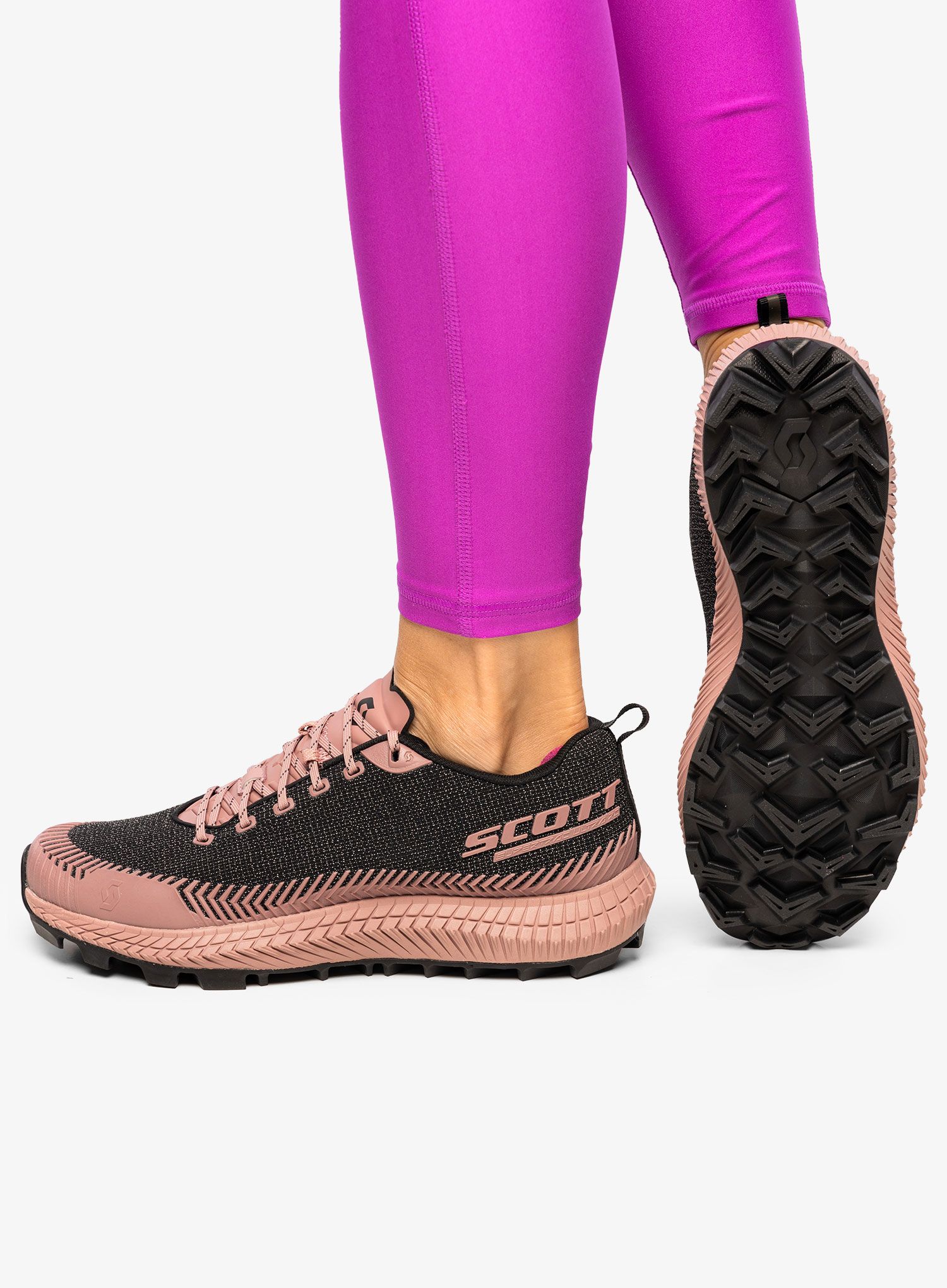 Dámské trailové boty SCOTT Supertrac Ultra RC - black/crystal pink