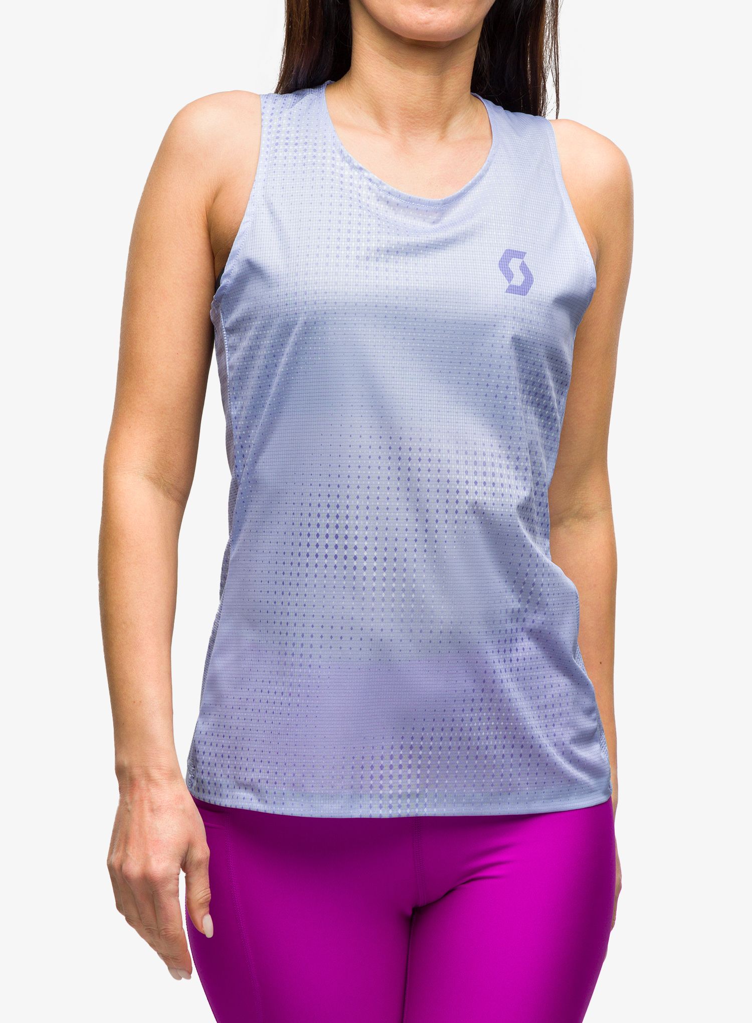 Dámský top SCOTT Tank RC Run - moon blue/dream blue