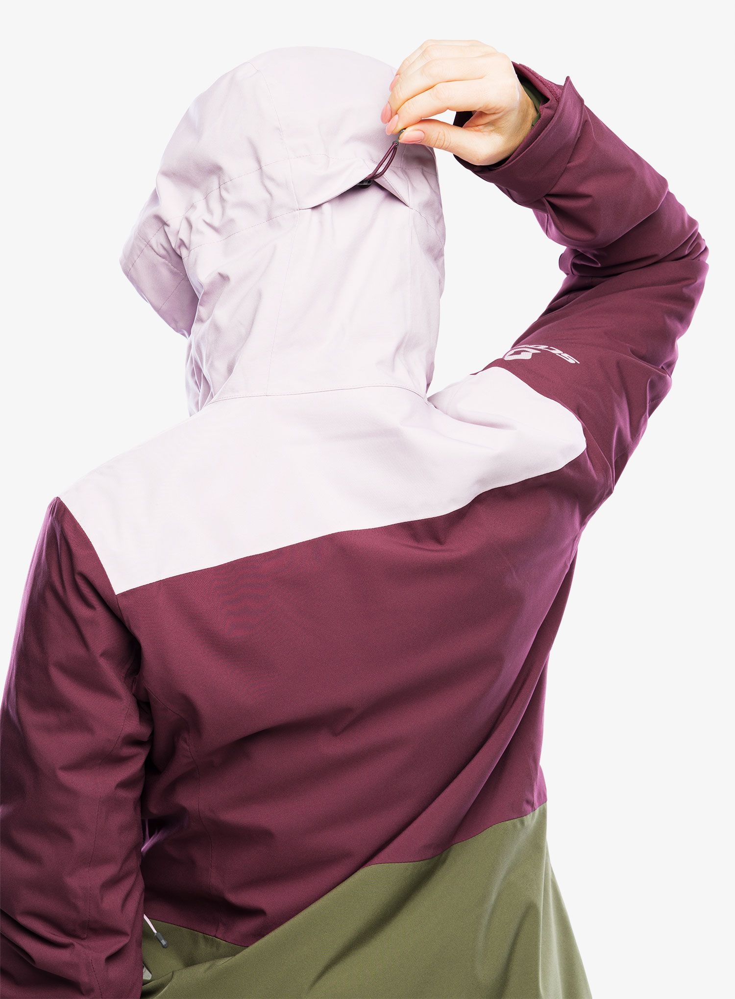 Dámská bunda SCOTT Ultimate Dryo Plus - cloud pink/wild red