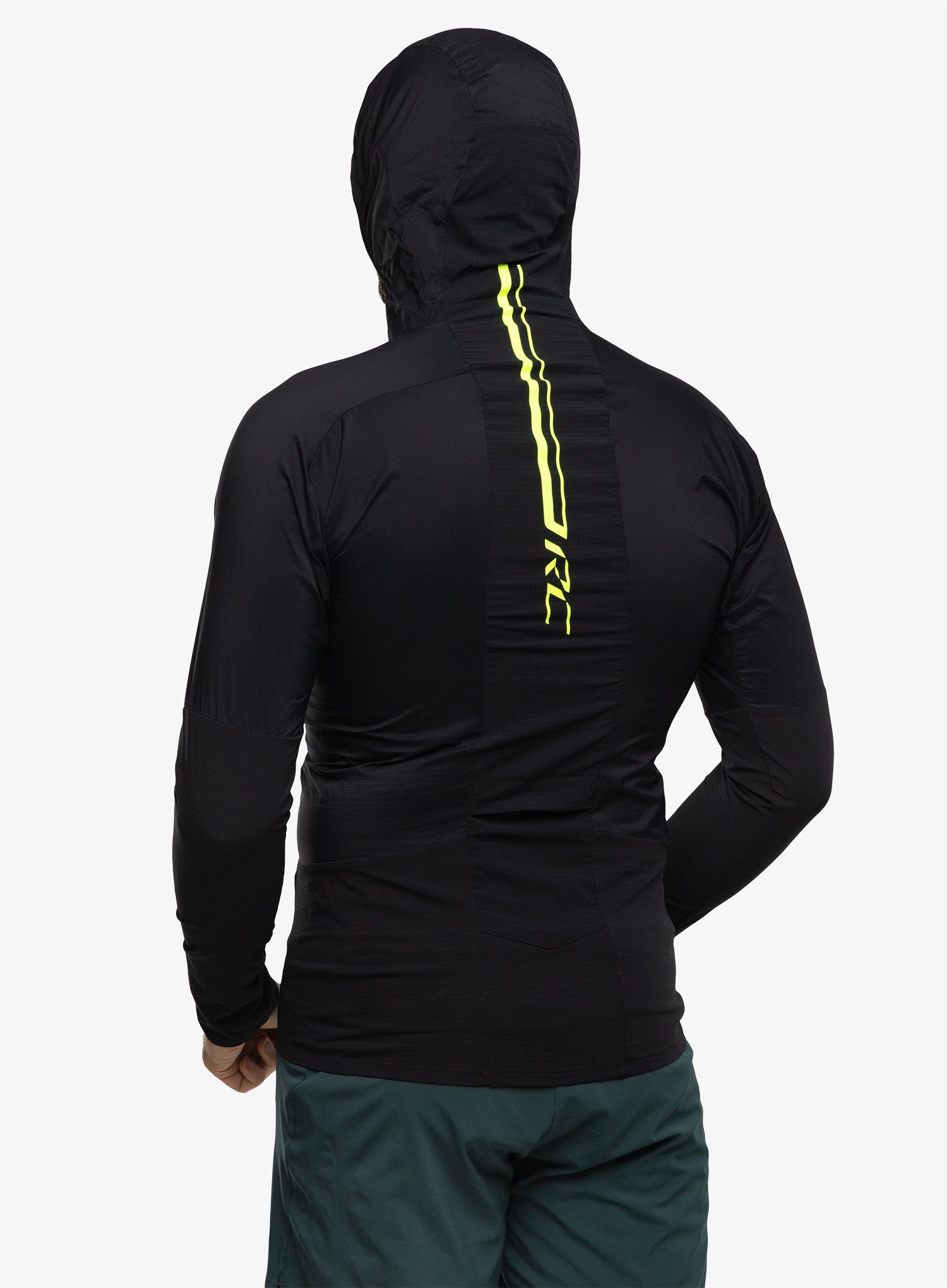 Bunda na běhání SCOTT Windshield RC Run - black/yellow