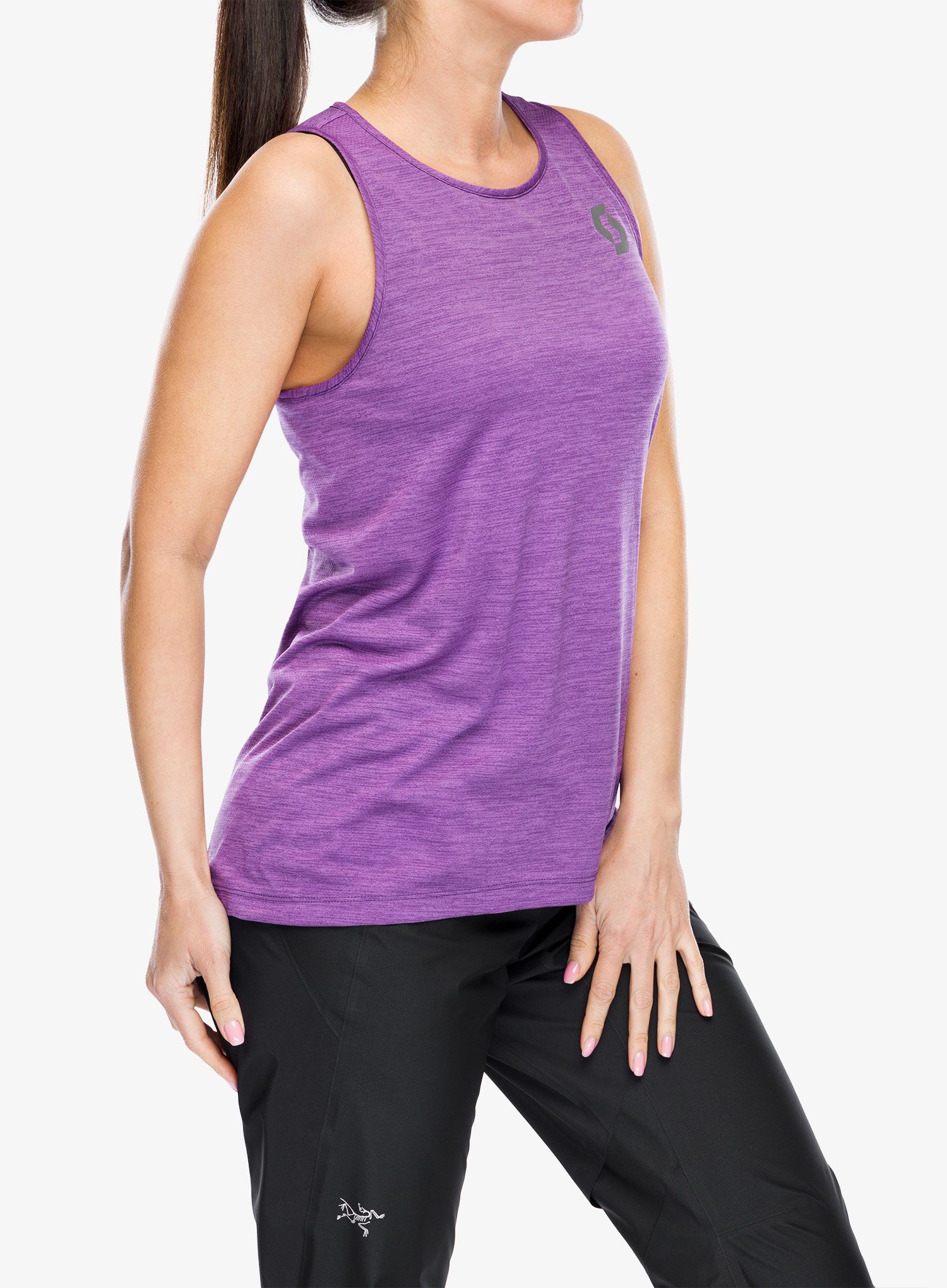 Dámský top SCOTT Tank Endurance LT - vivid purple