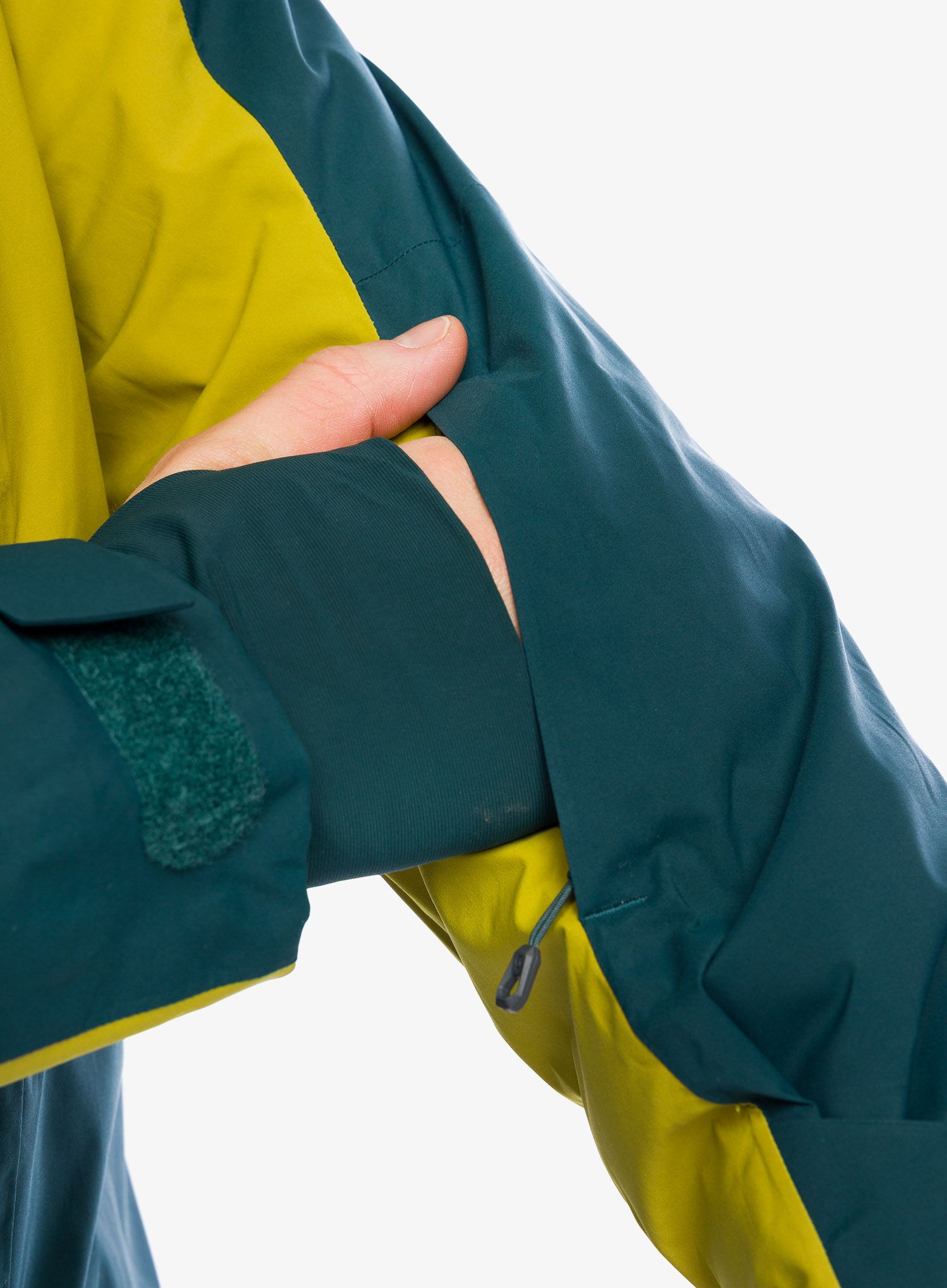 Lyžařská bunda SCOTT Ultimate Dermizax Jacket - aruba green/savanna green