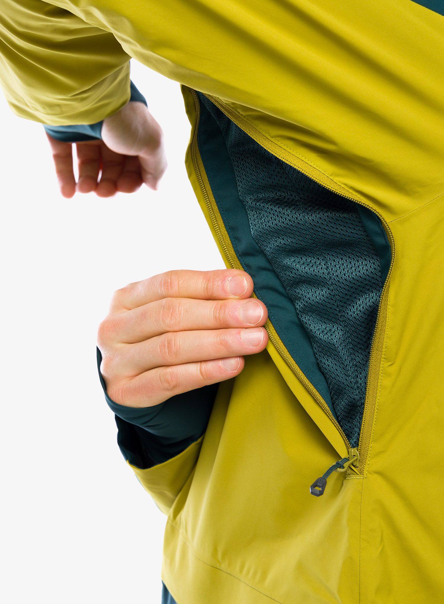 Lyžařská bunda SCOTT Ultimate Dermizax Jacket - aruba green/savanna green