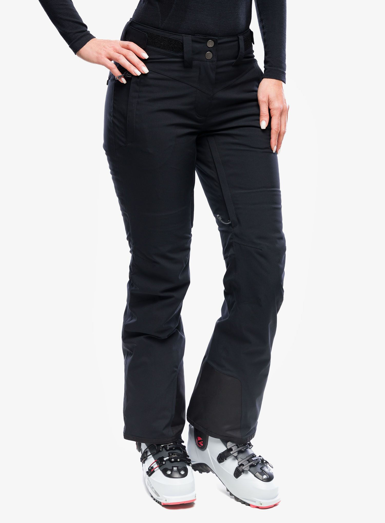 Skialpové kalhoty dámské SCOTT Ultimate Dryo 10 - black/black
