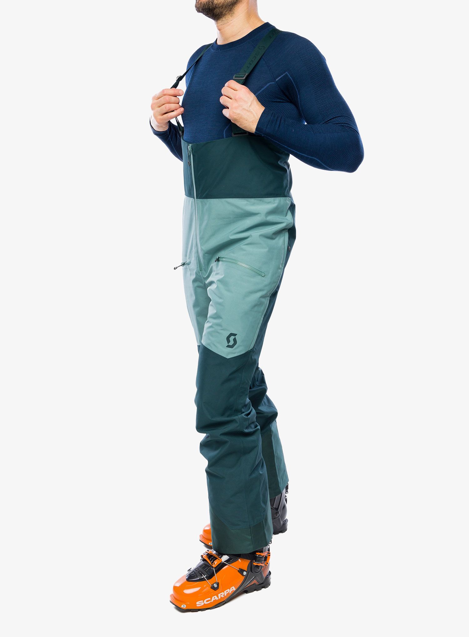 Lyžařské kalhoty SCOTT Vertic GTX 2L Pants - aruba green/northern mint grn