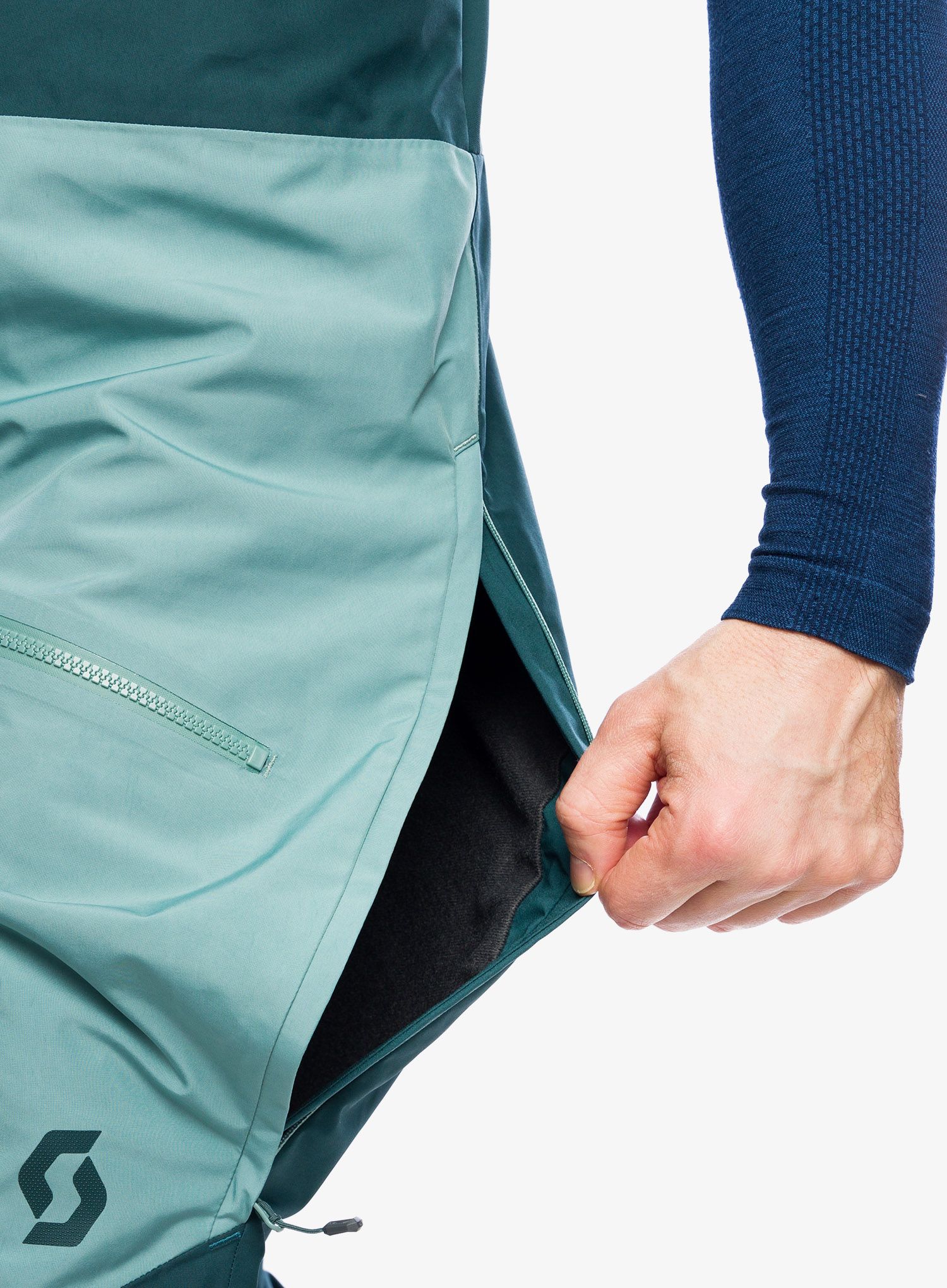 Lyžařské kalhoty SCOTT Vertic GTX 2L Pants - aruba green/northern mint grn