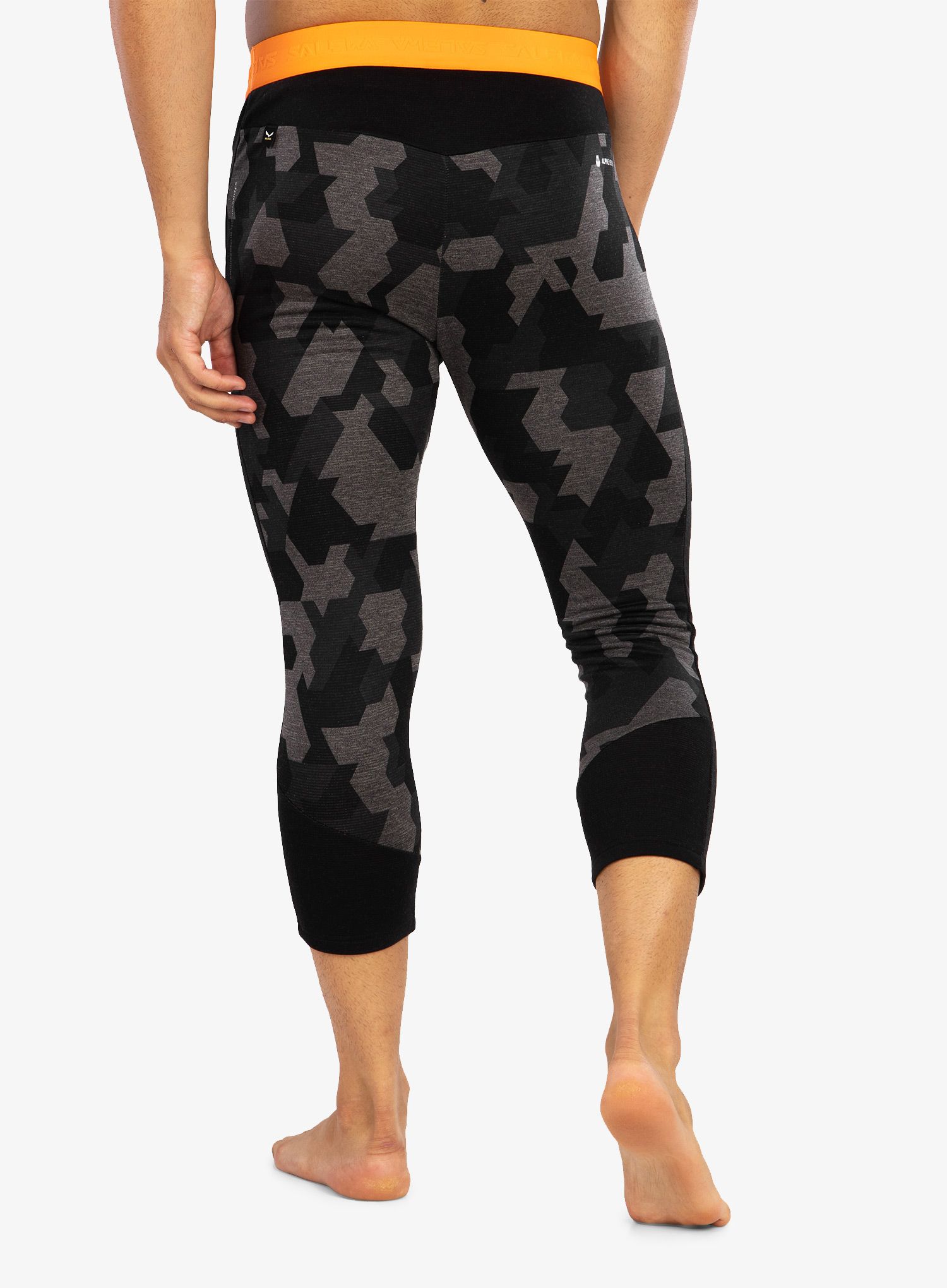 Funkční legíny Salewa BOE AM 3/4 Tight - black out