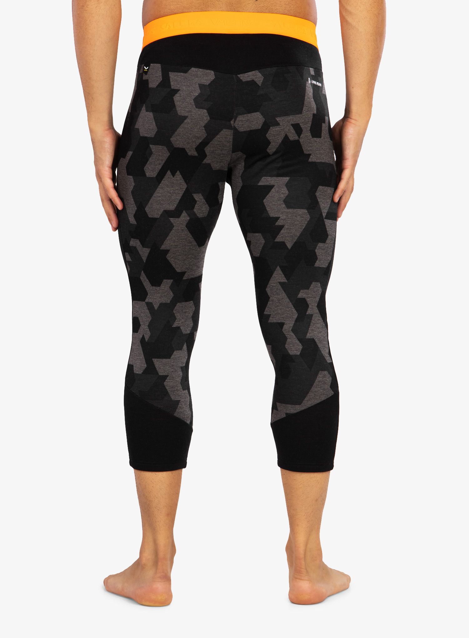 Funkční legíny Salewa BOE AM 3/4 Tight - black out