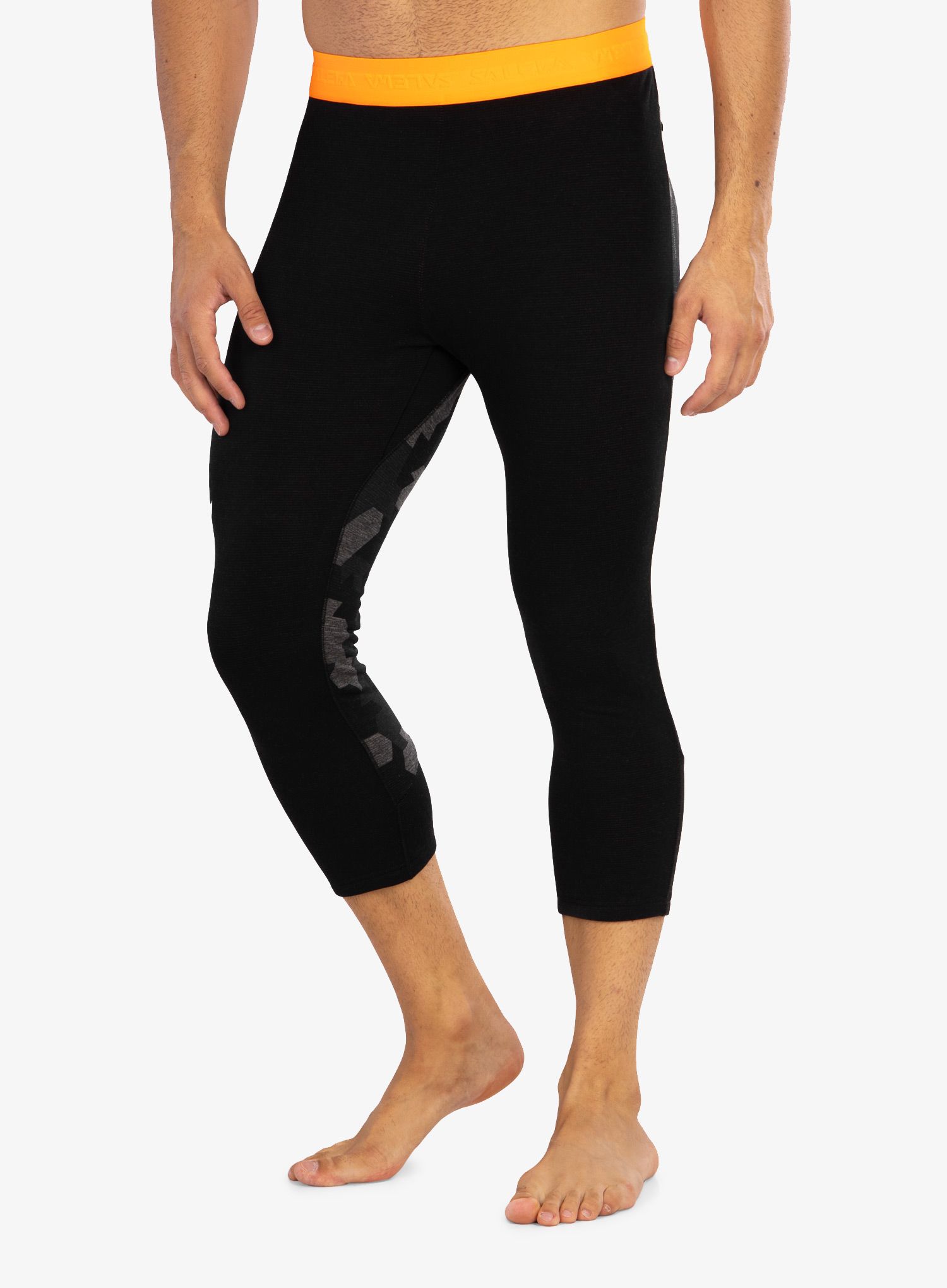 Funkční legíny Salewa BOE AM 3/4 Tight - black out