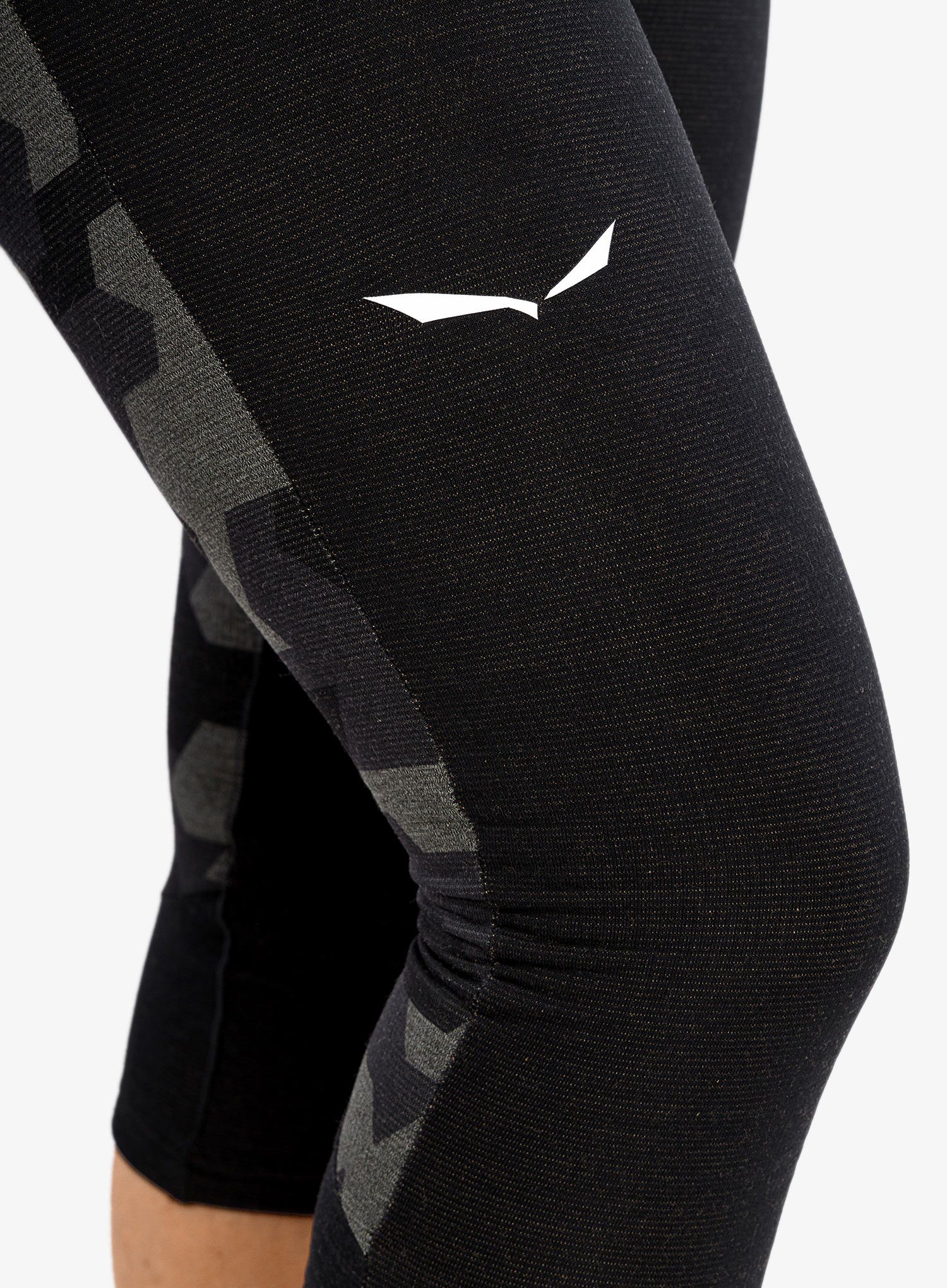 Dámské funkční legíny Salewa BOE AM 3/4 Tight - black out