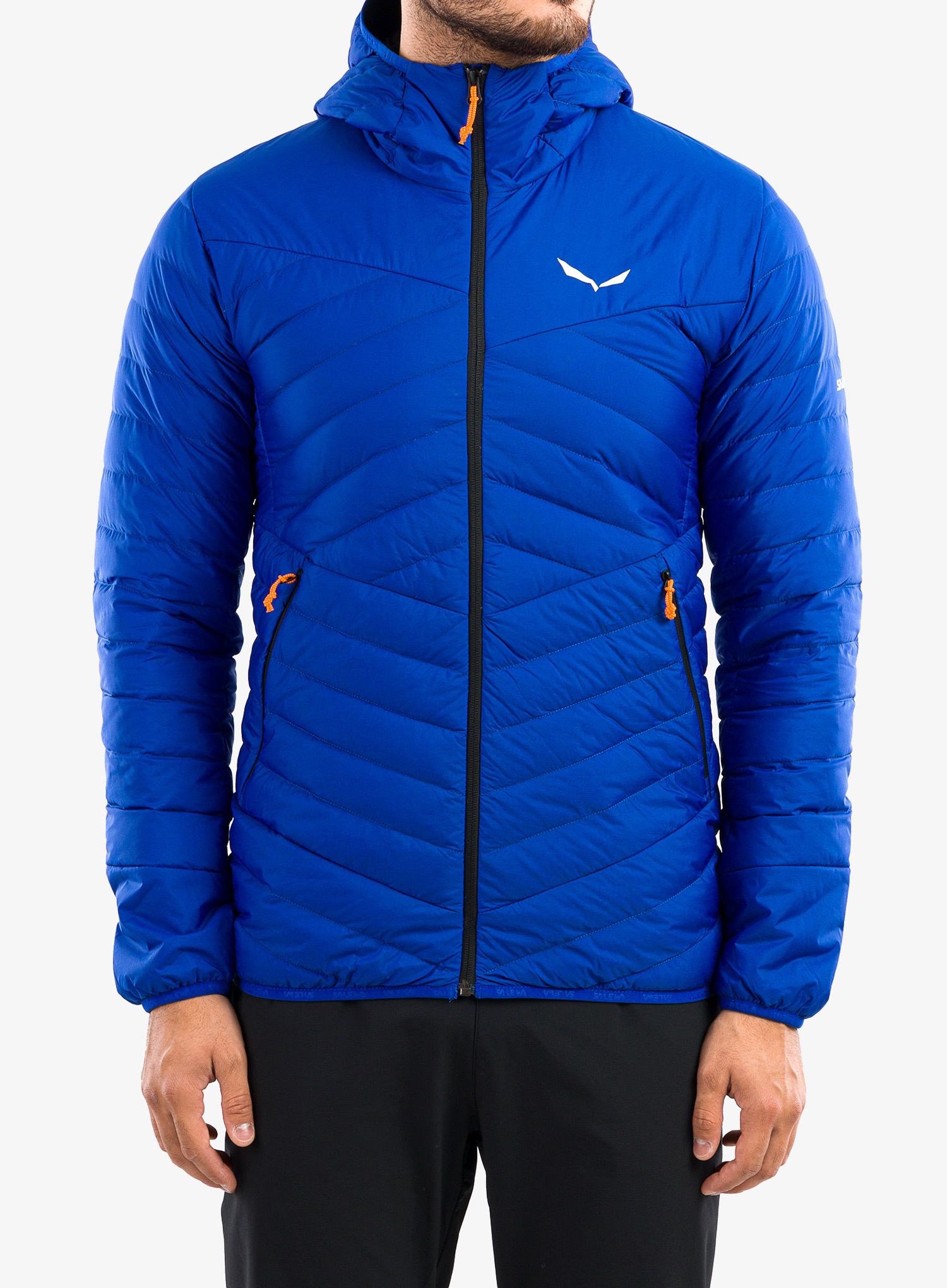 Péřová bunda Salewa Brenta Jacket - electric/black out