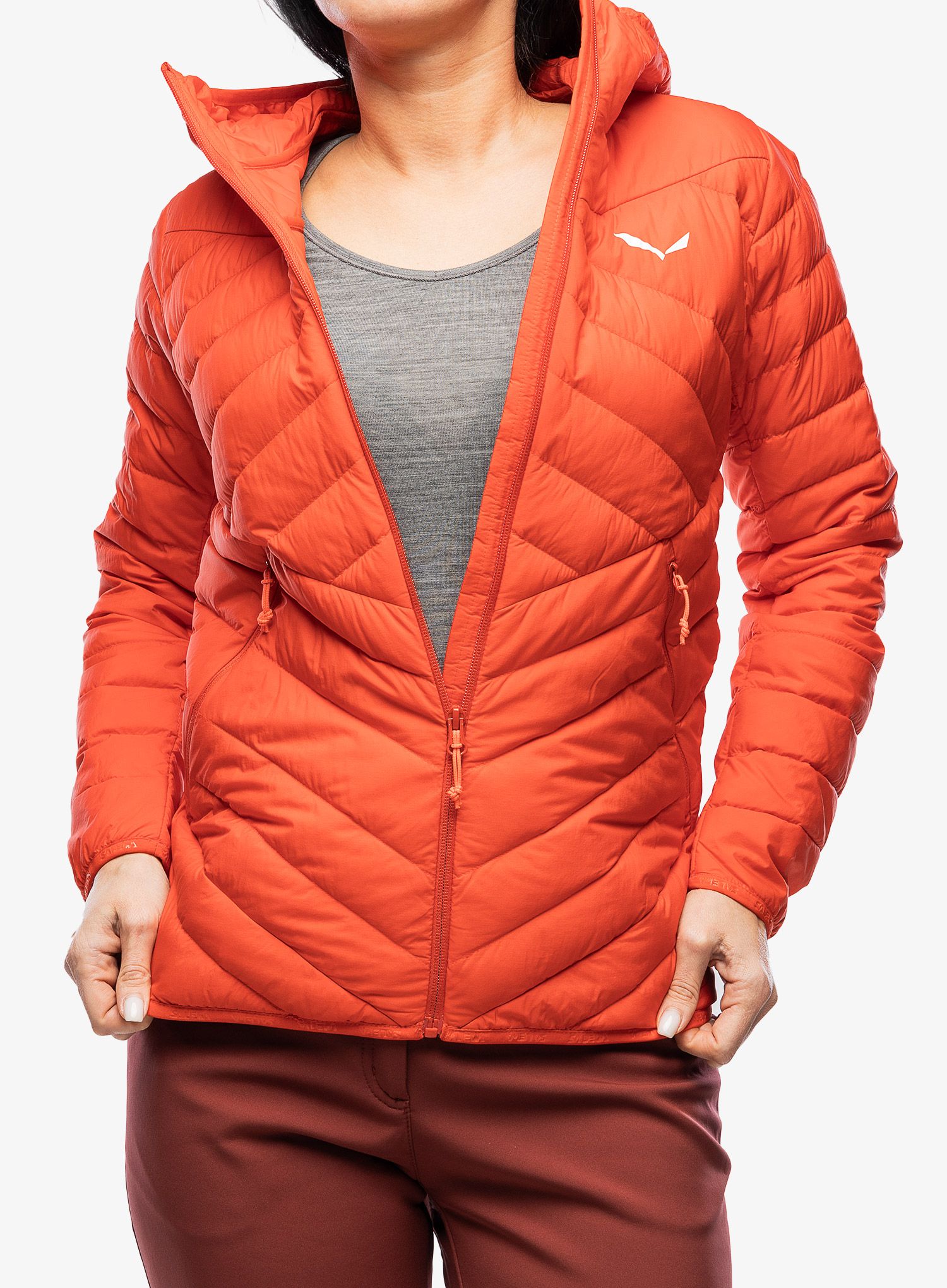 Dámská bunda Salewa Brenta RDS Down Jacket - flame