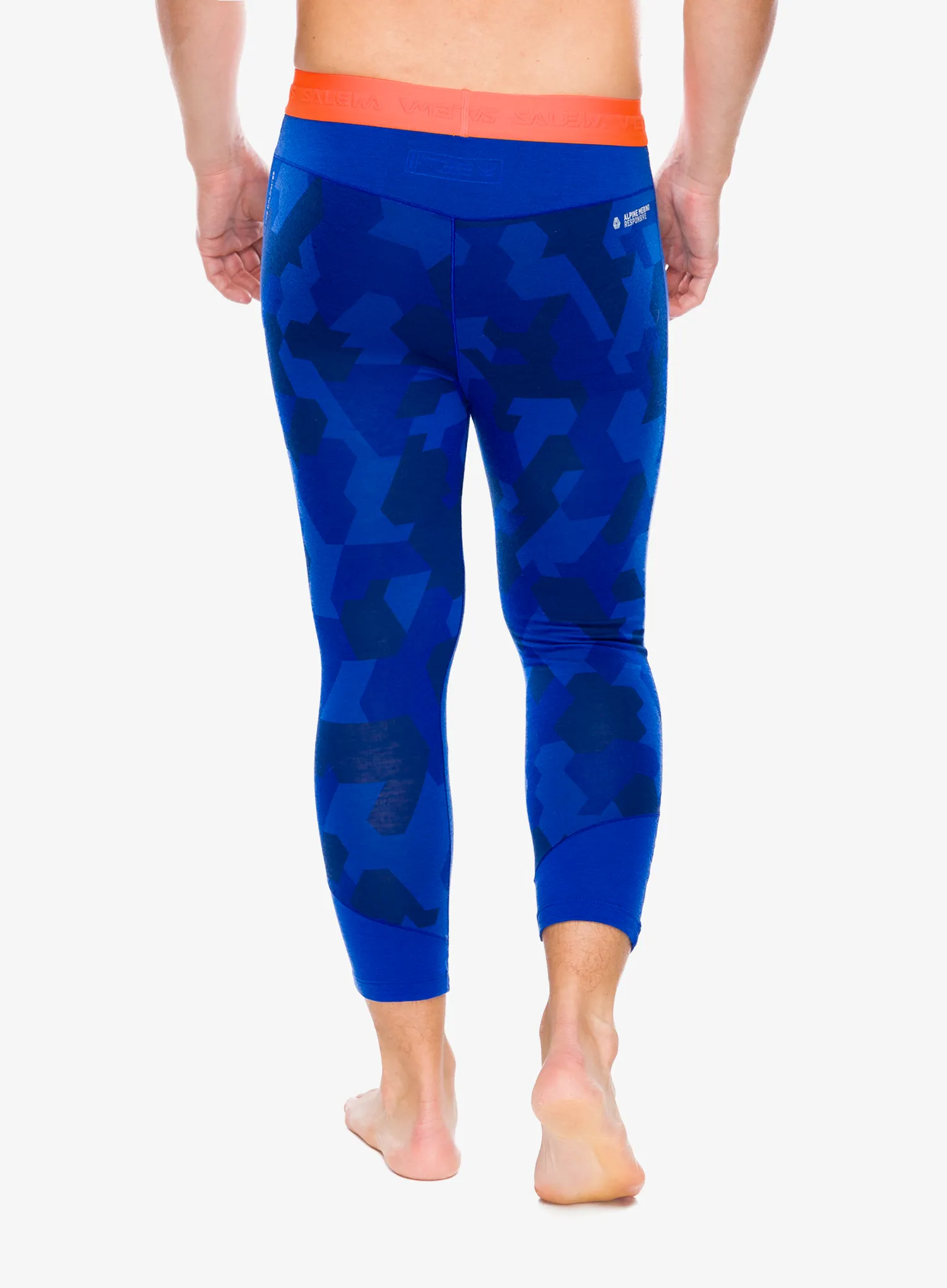 Funkční legíny Salewa Cristallo Warm Amr 3/4 Tight - electric