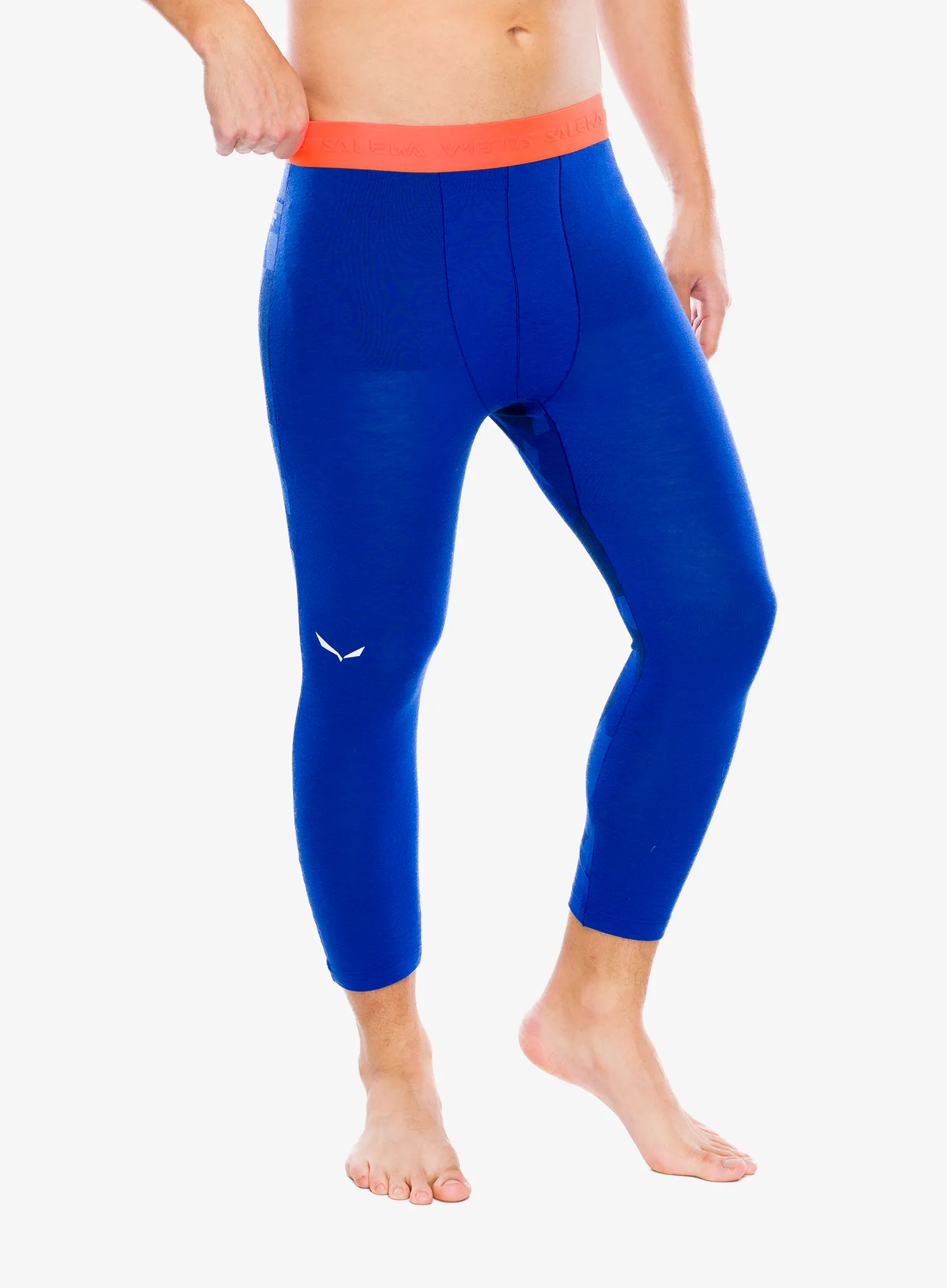 Funkční legíny Salewa Cristallo Warm Amr 3/4 Tight - electric