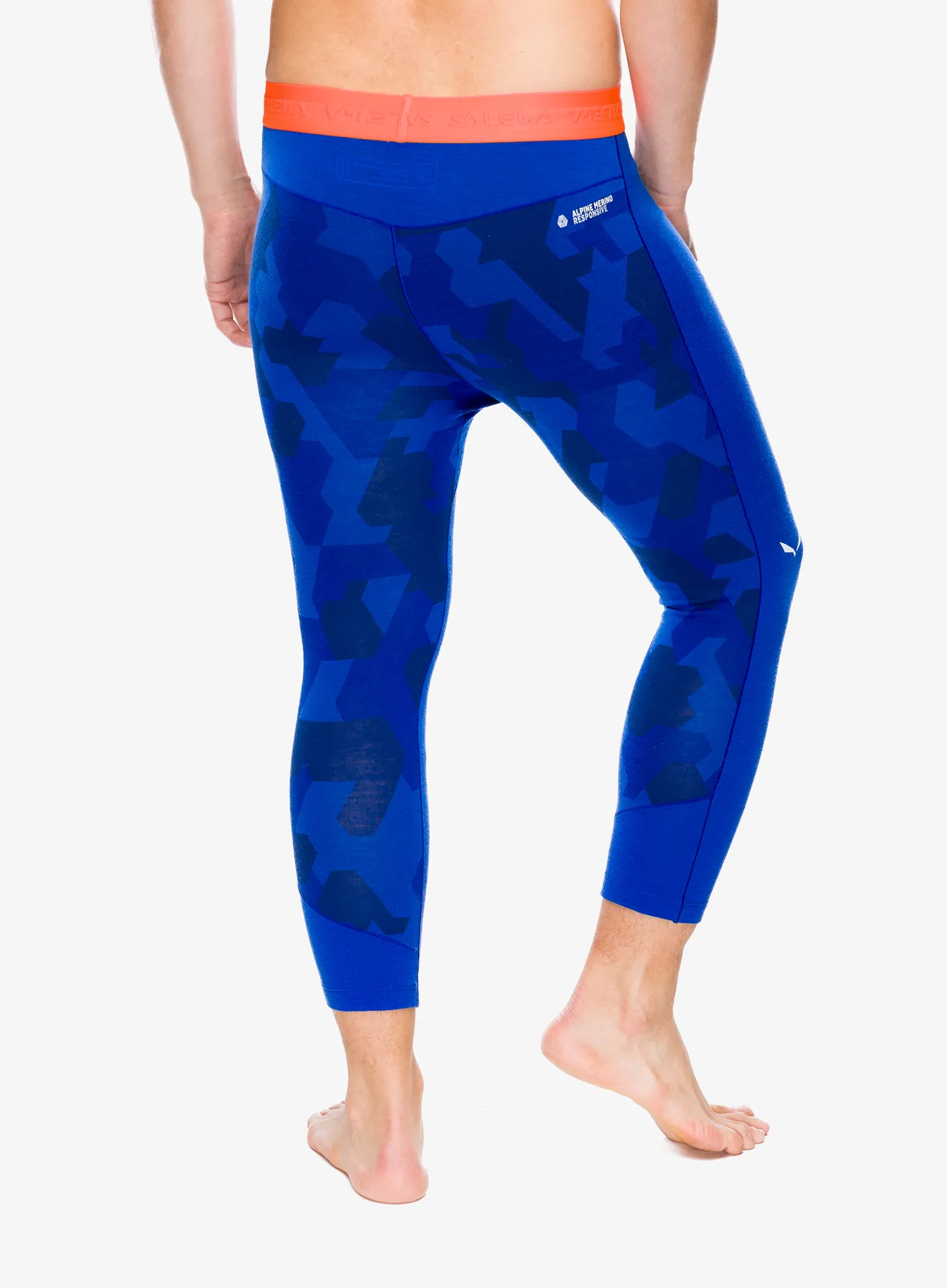 Funkční legíny Salewa Cristallo Warm Amr 3/4 Tight - electric